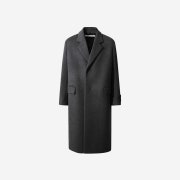 Iro Cash Wool Blend Long Coat Grey