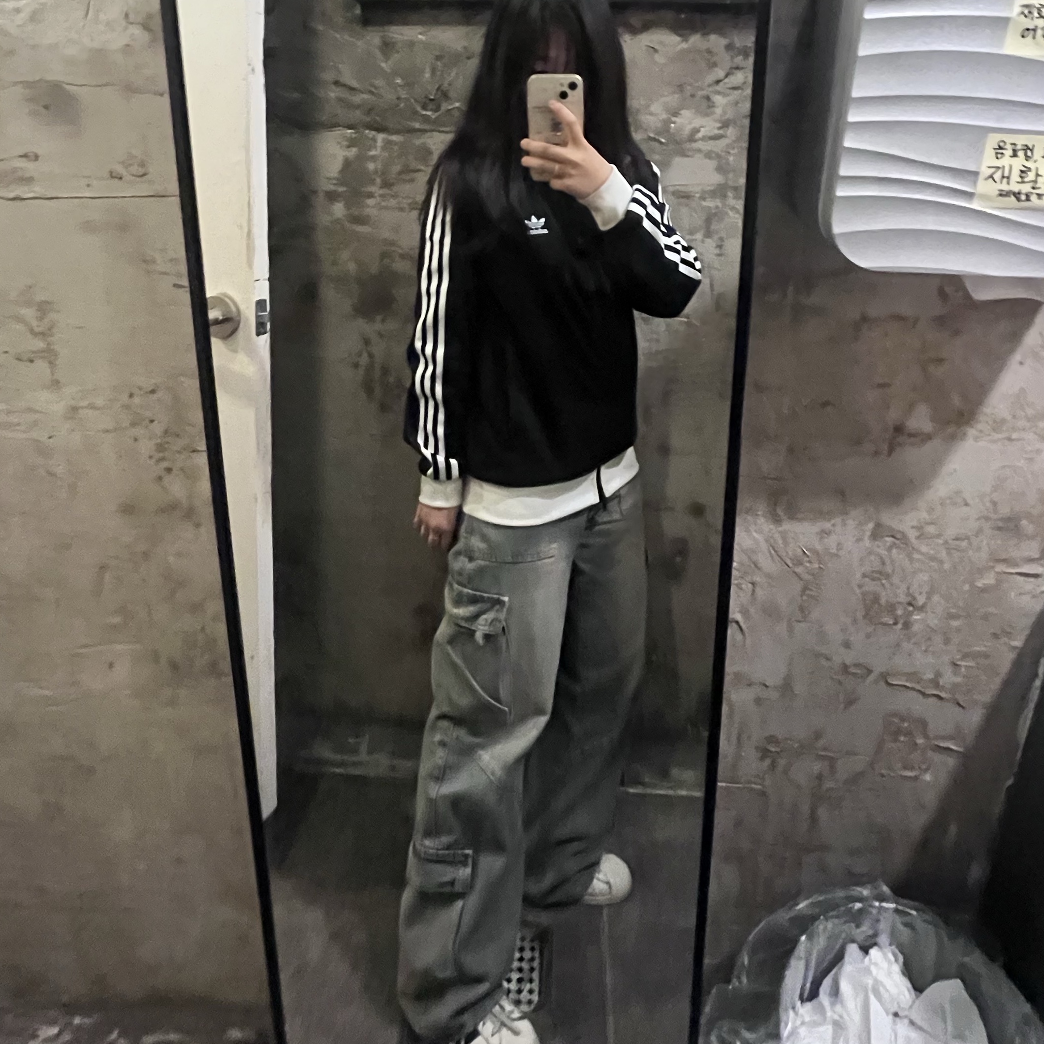 Adidas Adicolor Classics Beckenbauer Track Jacket Black - KR Sizing 착용 스타일 - 1