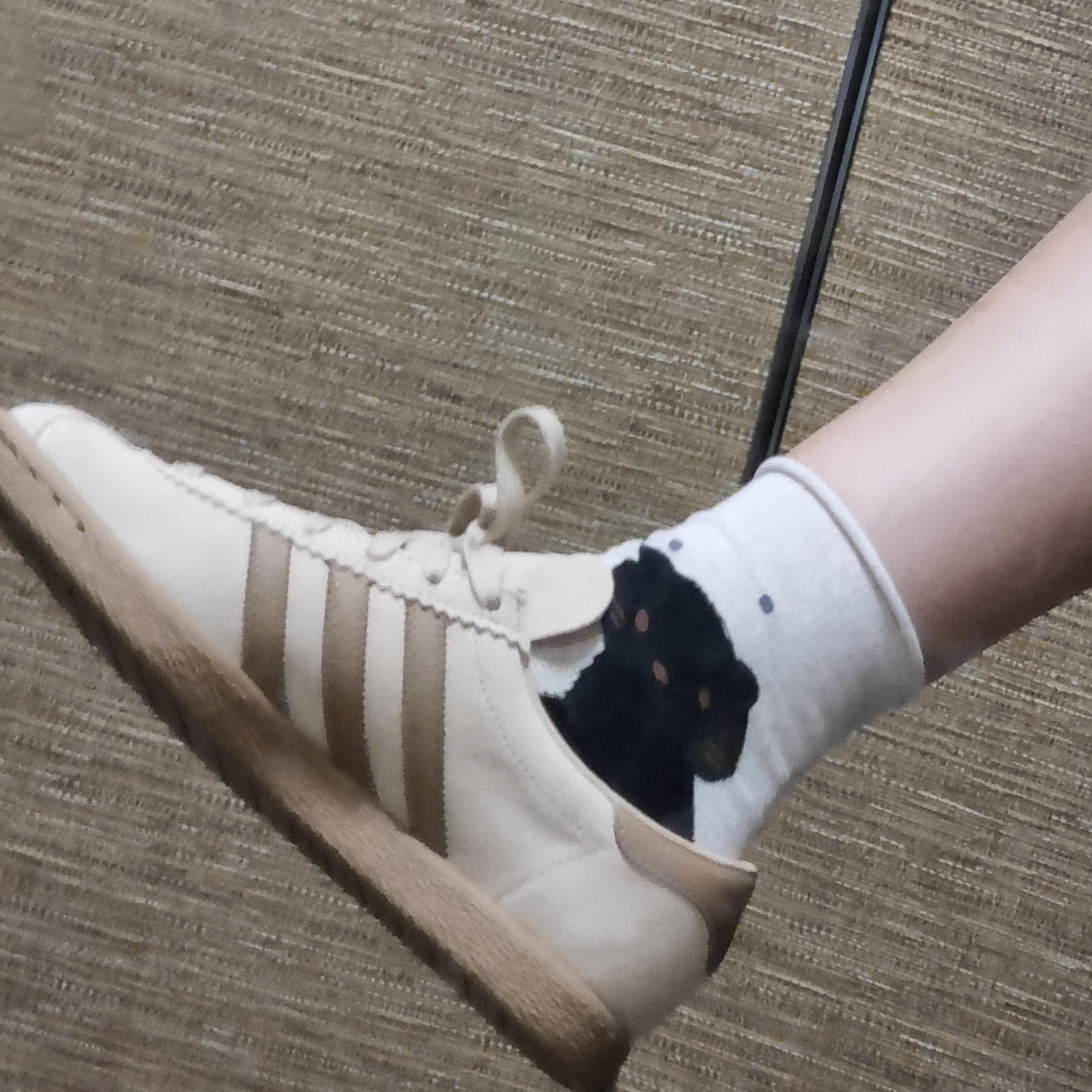 Adidas Stadt Magic Beige 착용 스타일 - 2