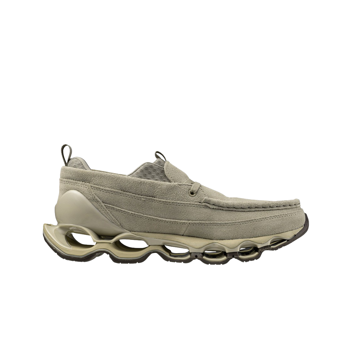 미즈노 웨이브 프로페시 MOC 스웨이드 빈티지 카키 몰레(Mizuno Wave Prophecy MOC Suede Vintage Khaki Mole)