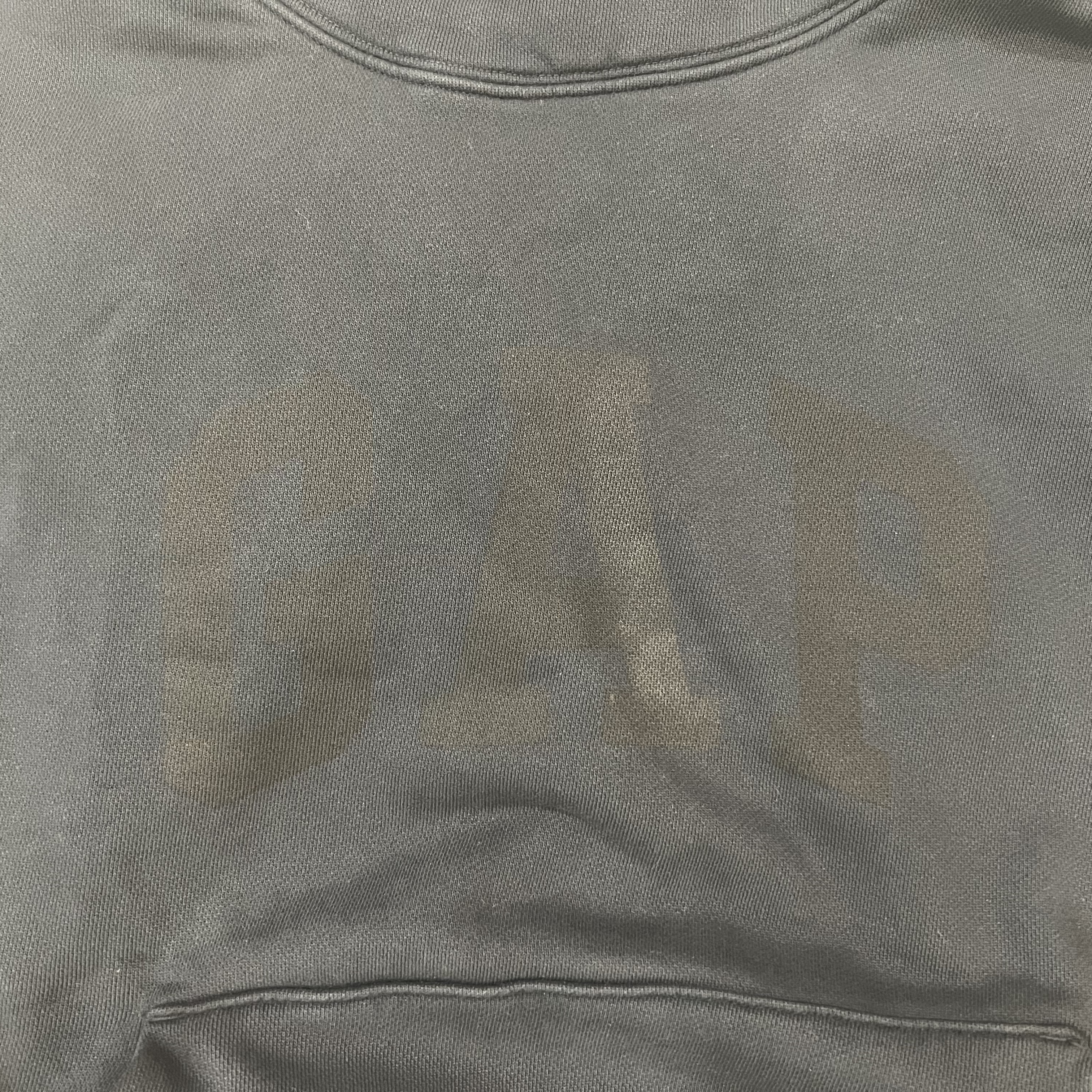 Yeezy Gap Engineered By Balenciaga Dove Hoodie Washed Black 착용 스타일 - 1
