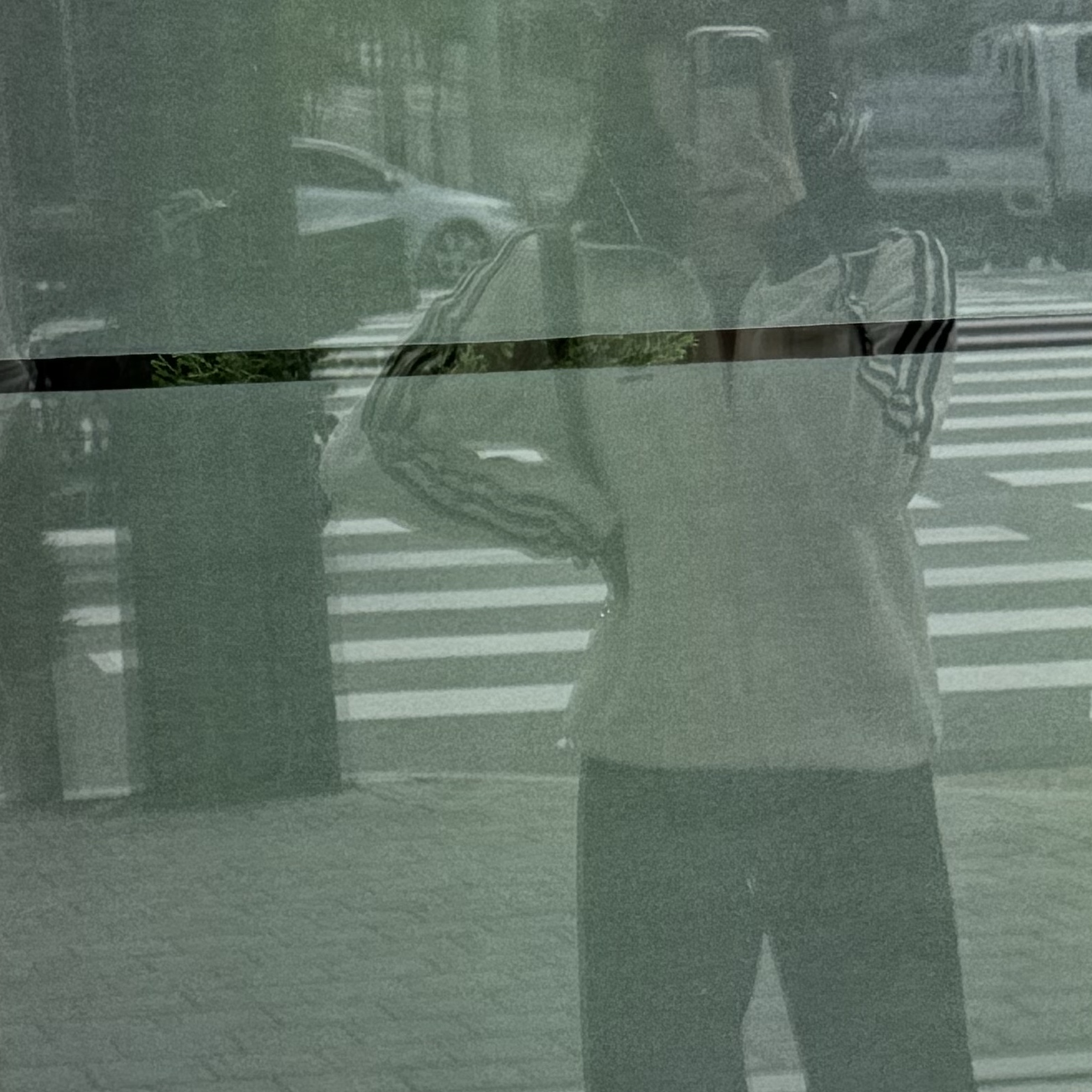 Adidas Waffle Beckenbauer Track Top Wonder White - KR Sizing 착용 스타일 - 1