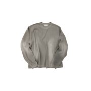 Undermycar Mu.77 Anti Fxxking Logo Play Brush Washed Thermal Long Sleeve Sand