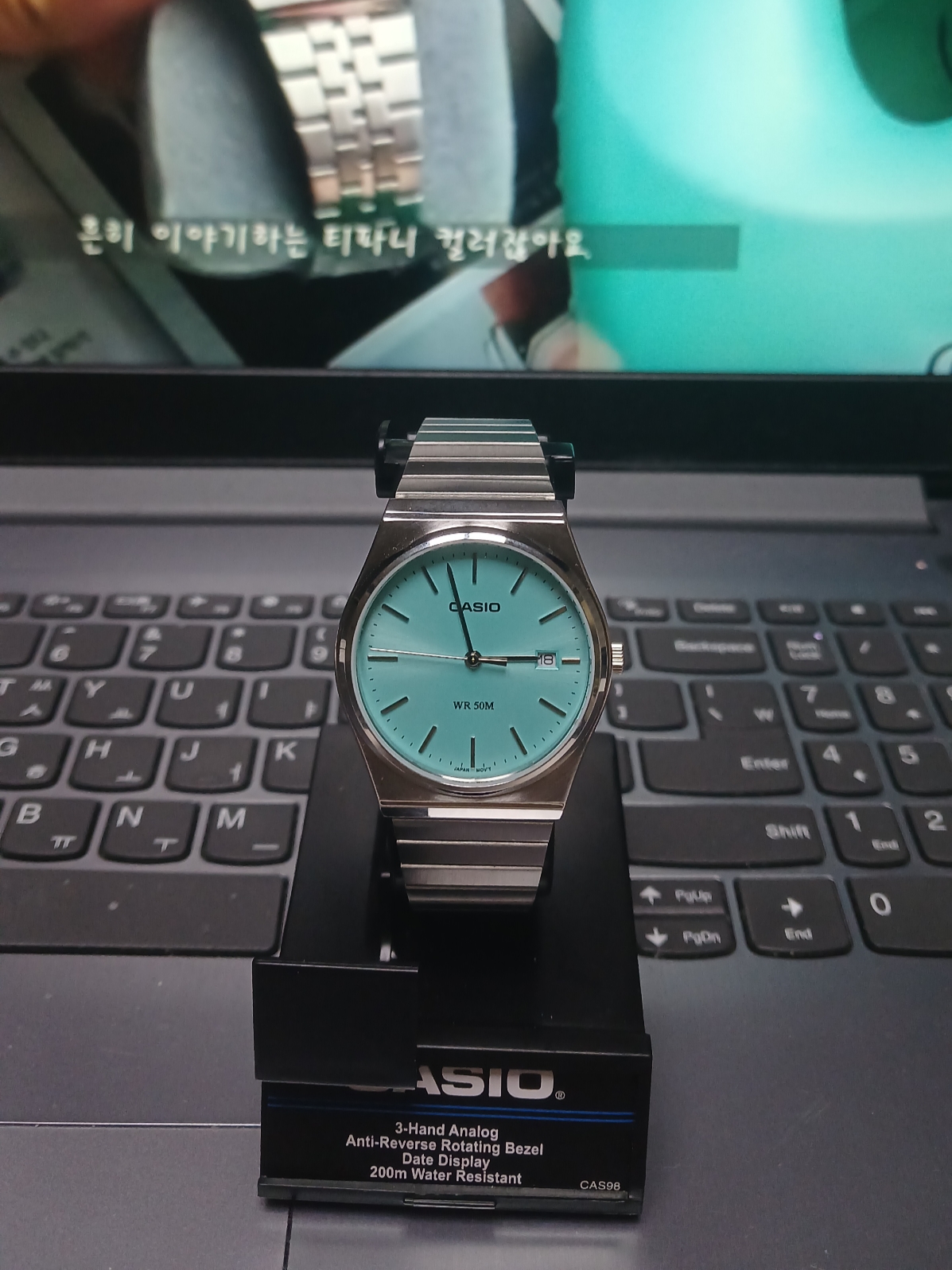 Casio MTP-B145D-2A1V 착용 스타일
