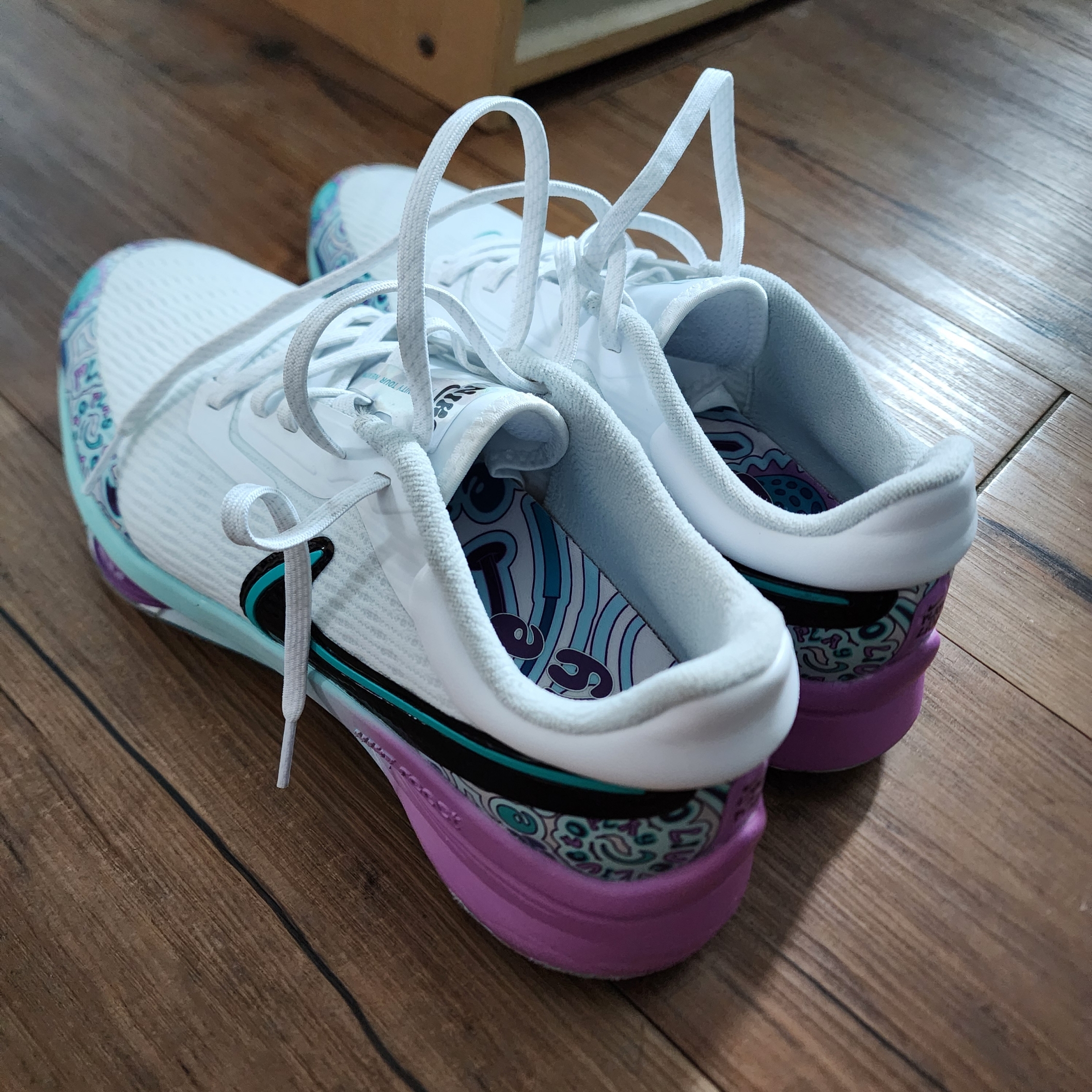Nike Air Zoom Infinity Tour NEXT% NRG Wide White Clear Jade 착용 스타일