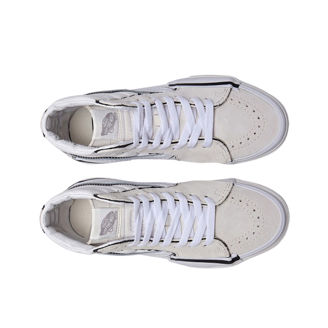 반스 스케이트 하이 리컨스트럭트 마쉬멜로우 화이트(Vans Sk8-Hi Reconstruct Marshmallow White) - 2
