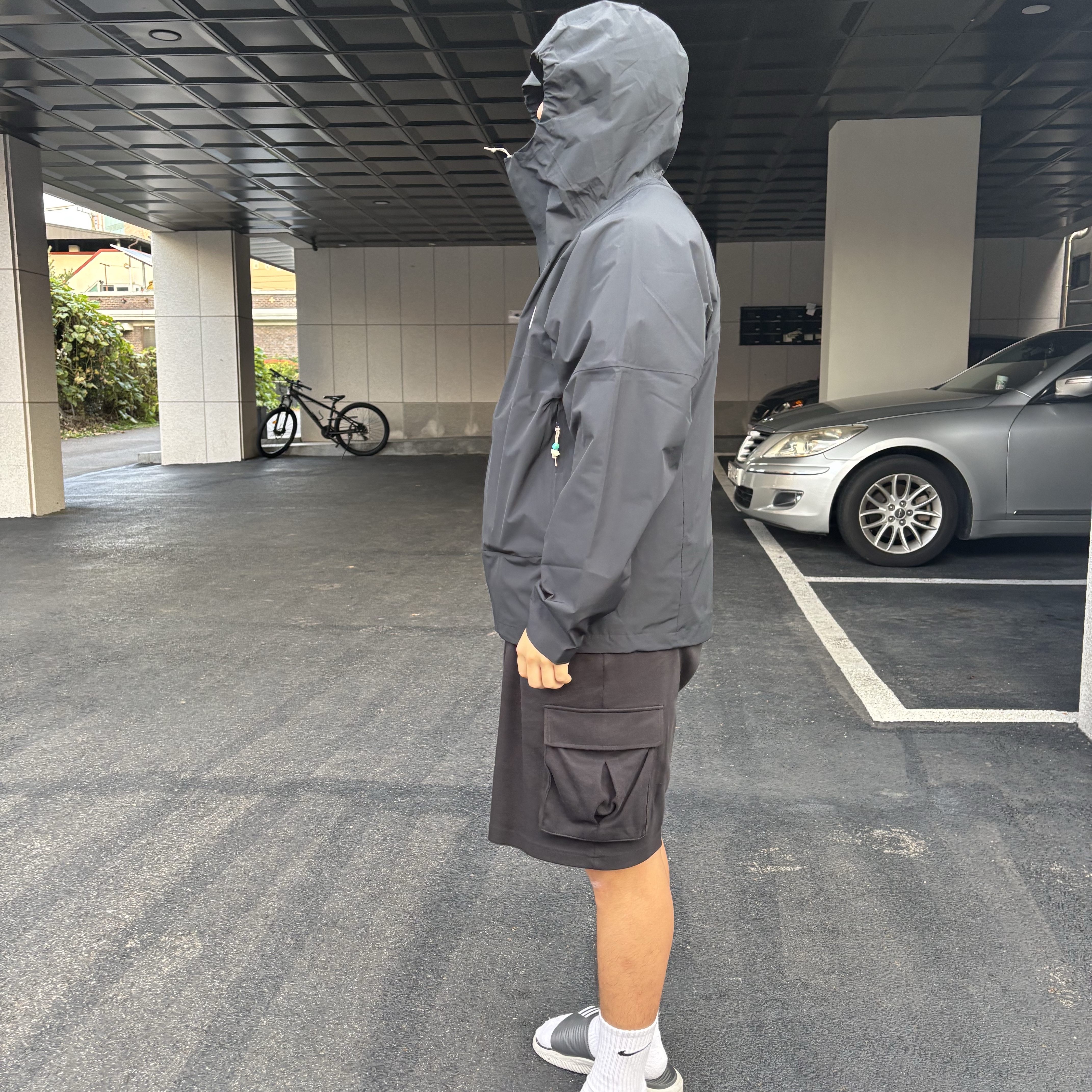 Nike ACG Storm-Fit ADV Cascade Rains Full Zip Jacket Black - Asia 착용 스타일 - 2