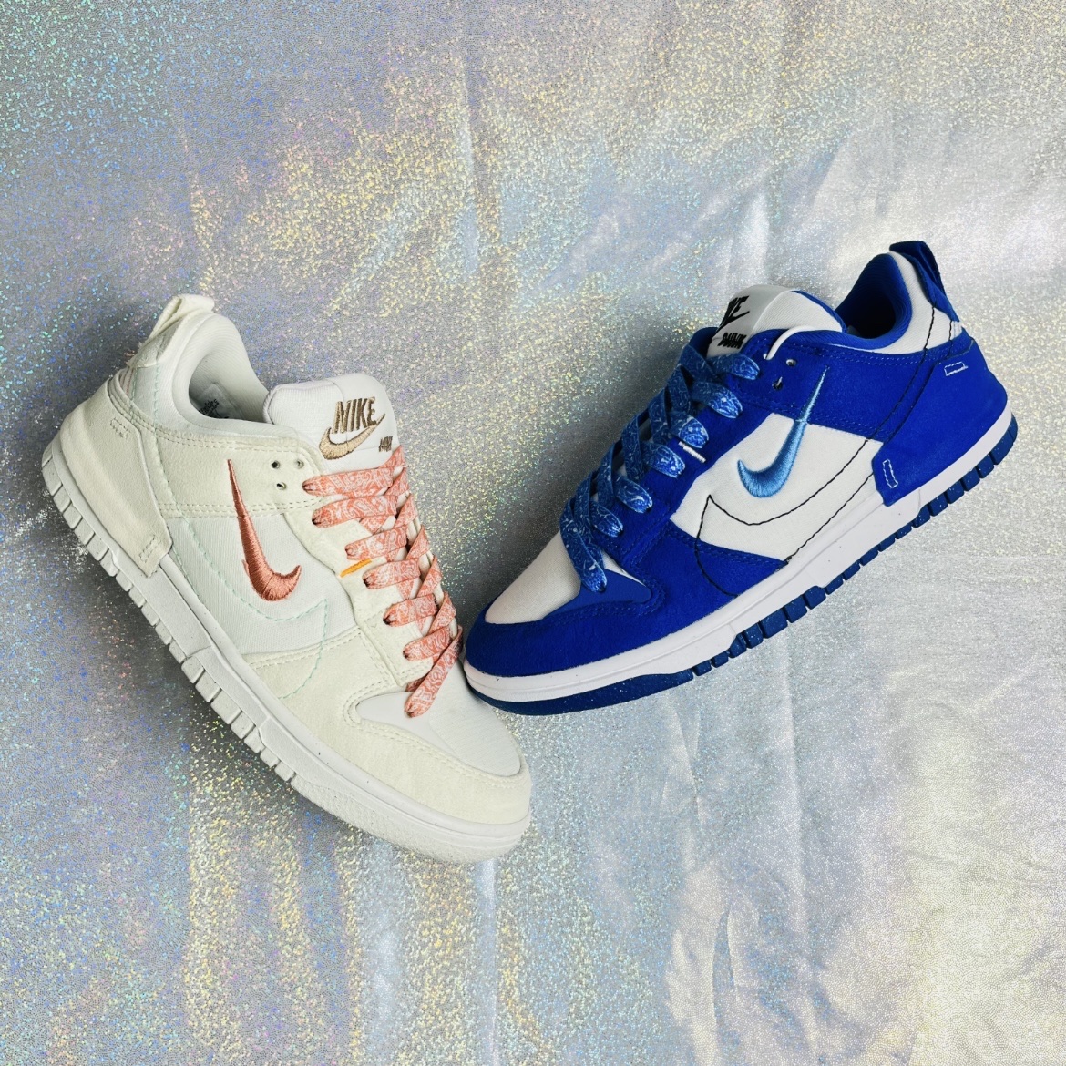 (W) Nike Dunk Low Disrupt 2 Pale Ivory Sail 착용 스타일 - 3