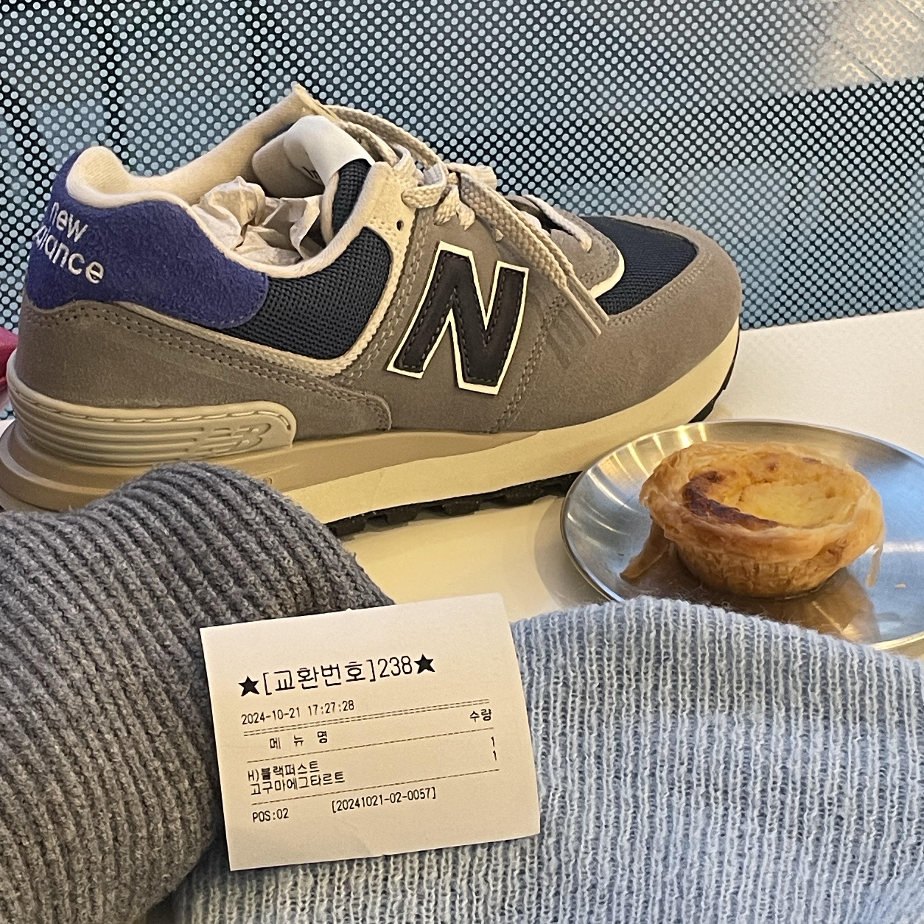 New Balance 574 Legacy Arctic Grey 착용 스타일