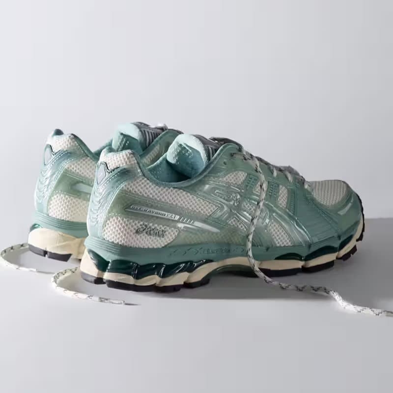 Asics x Ronnie Fieg Gel-Kayano 12.1 Cream Sage 착용 스타일