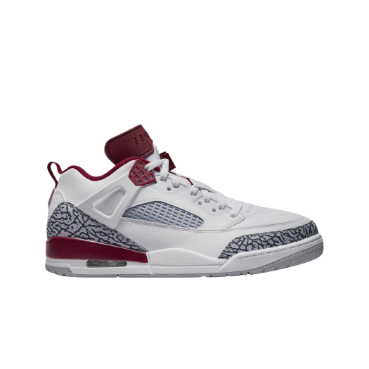 Jordan Spizike Low White Wolf Grey