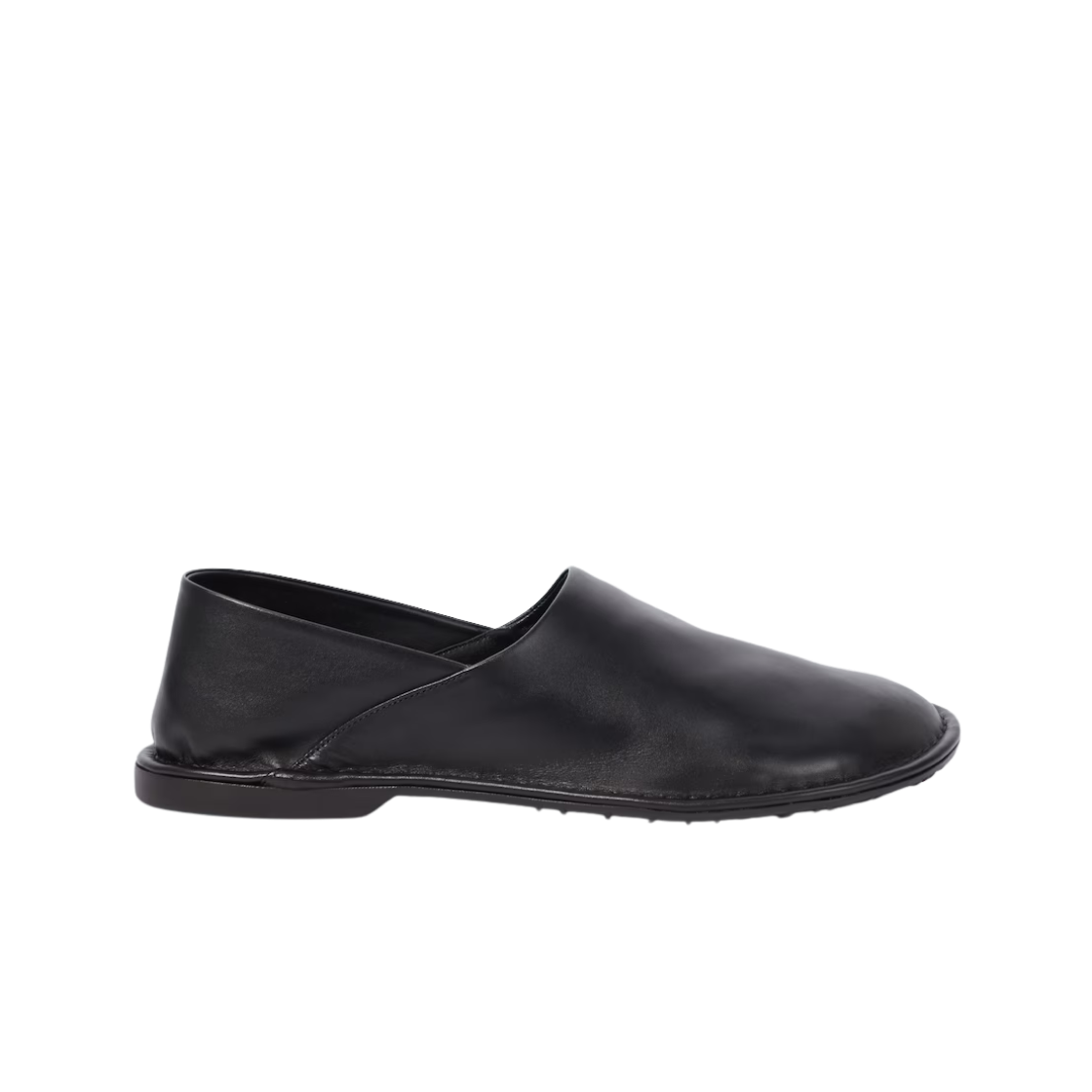 M816291X40-1100 Loewe Folio Leather Loafer Black