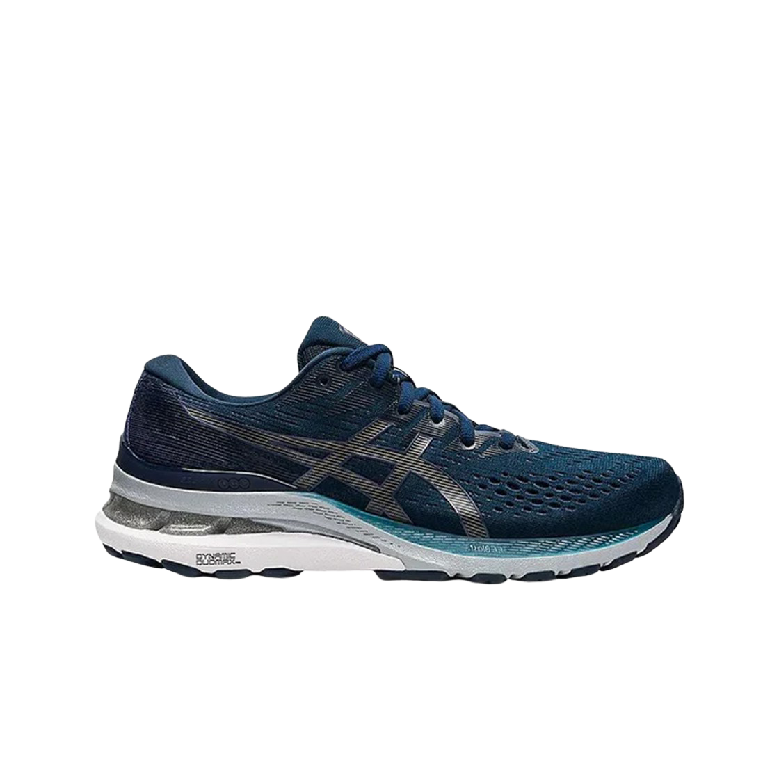 (W) 아식스 젤 카야노 28 썬더 블루 프렌치 블루 - D 와이드((W) Asics Gel-Kayano 28 Thunder Blue French Blue - D Wide) - 1