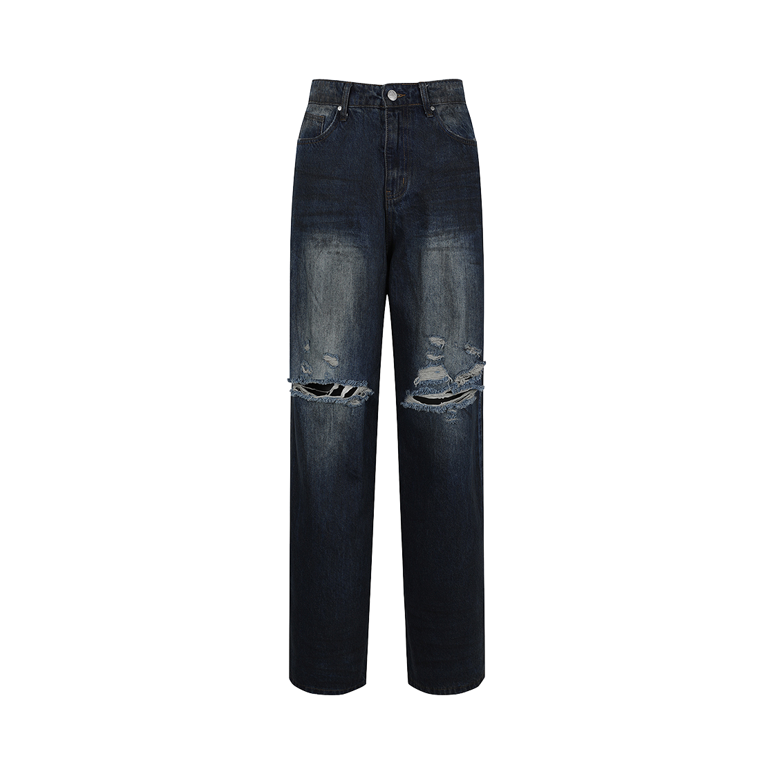 바스켓케이스 랙스 블로우아웃 데님 개러지 워시 본 - 24FW(Basketcase Lax Blowout Denim Garage Wash Bone - 24FW)