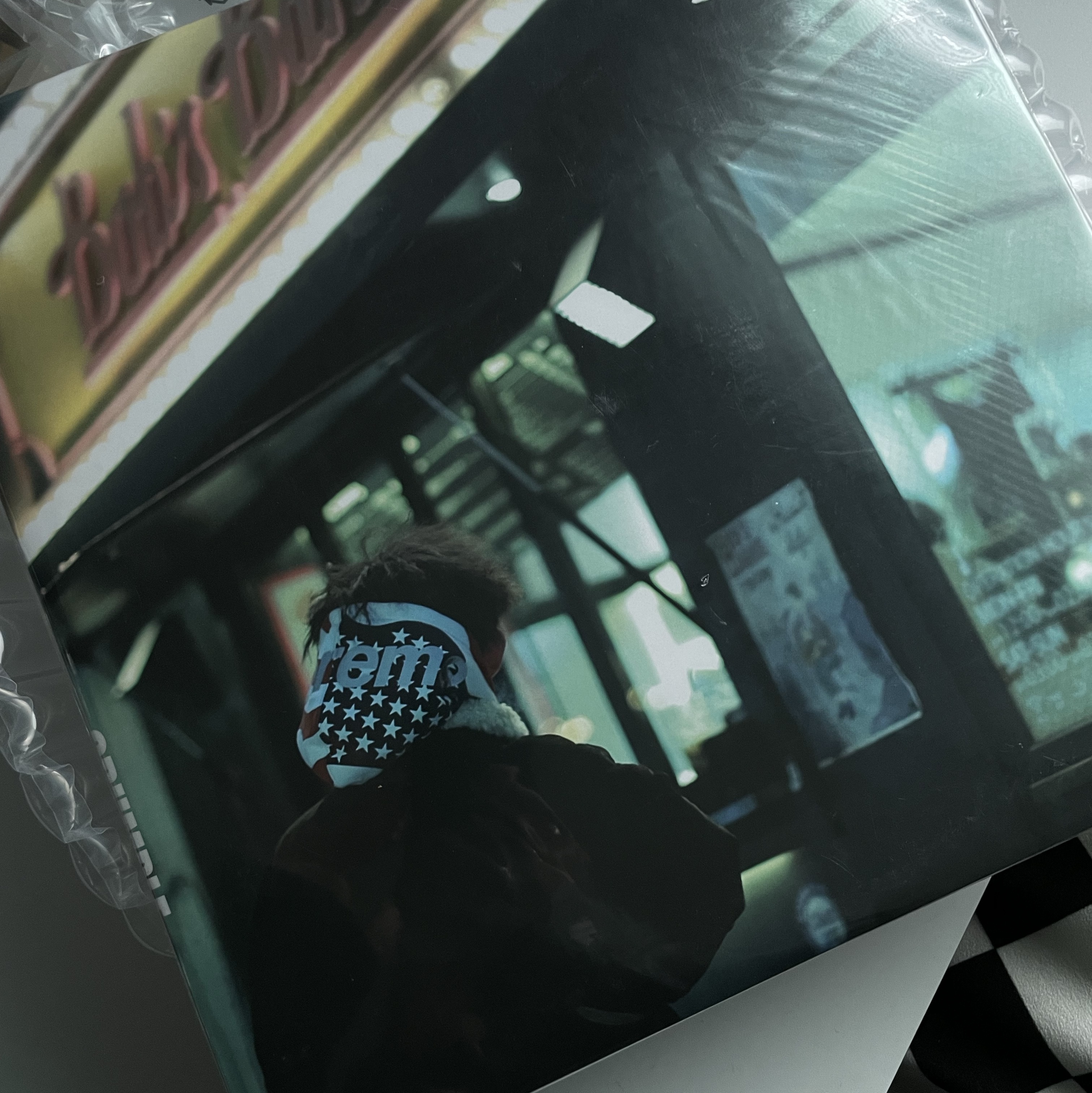 Code Kunst Crumple Black (2LP) 착용 스타일