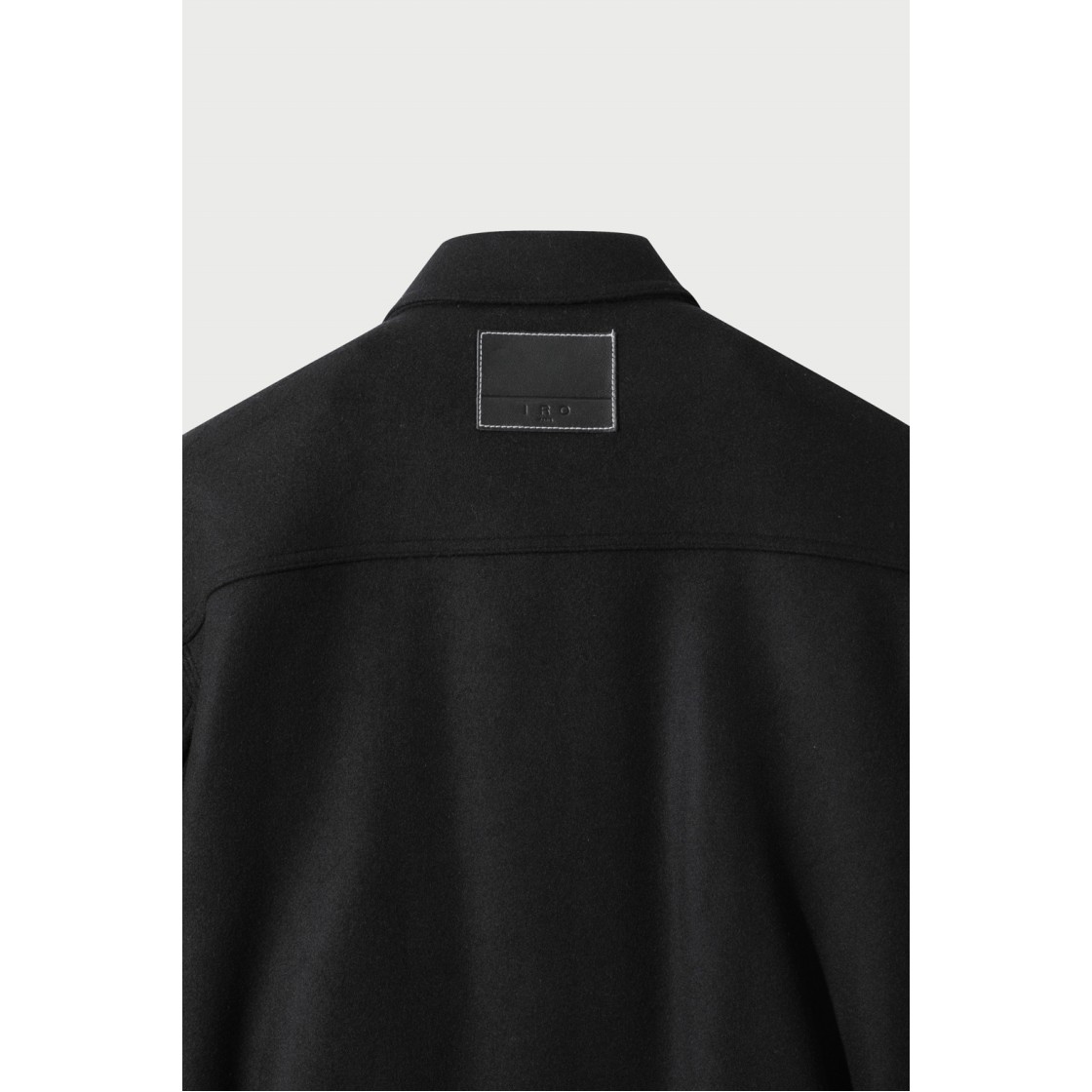 이로 모옌 오버핏 숏 코트 블랙(Iro Moyen Oversized Short Coat Black) - 6