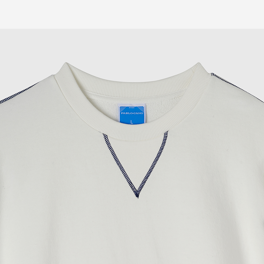 파블로카노 화이트 스웻셔츠(PABLO CANO White Sweatshirt) - 4