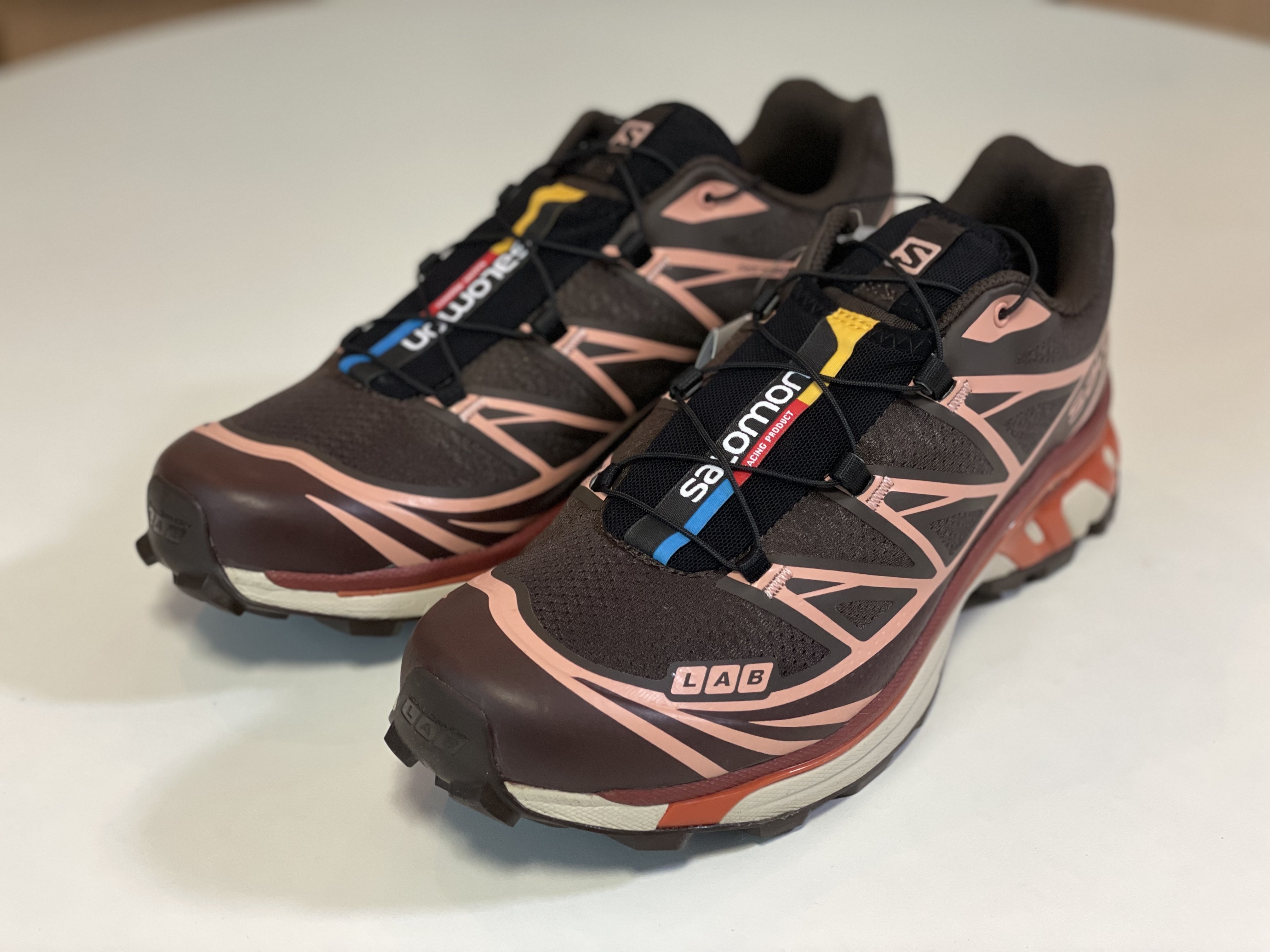 Salomon XT-6 Delicioso Chocolate Fondant, Salomon XT-6 ADV Black 착용 스타일 - 4