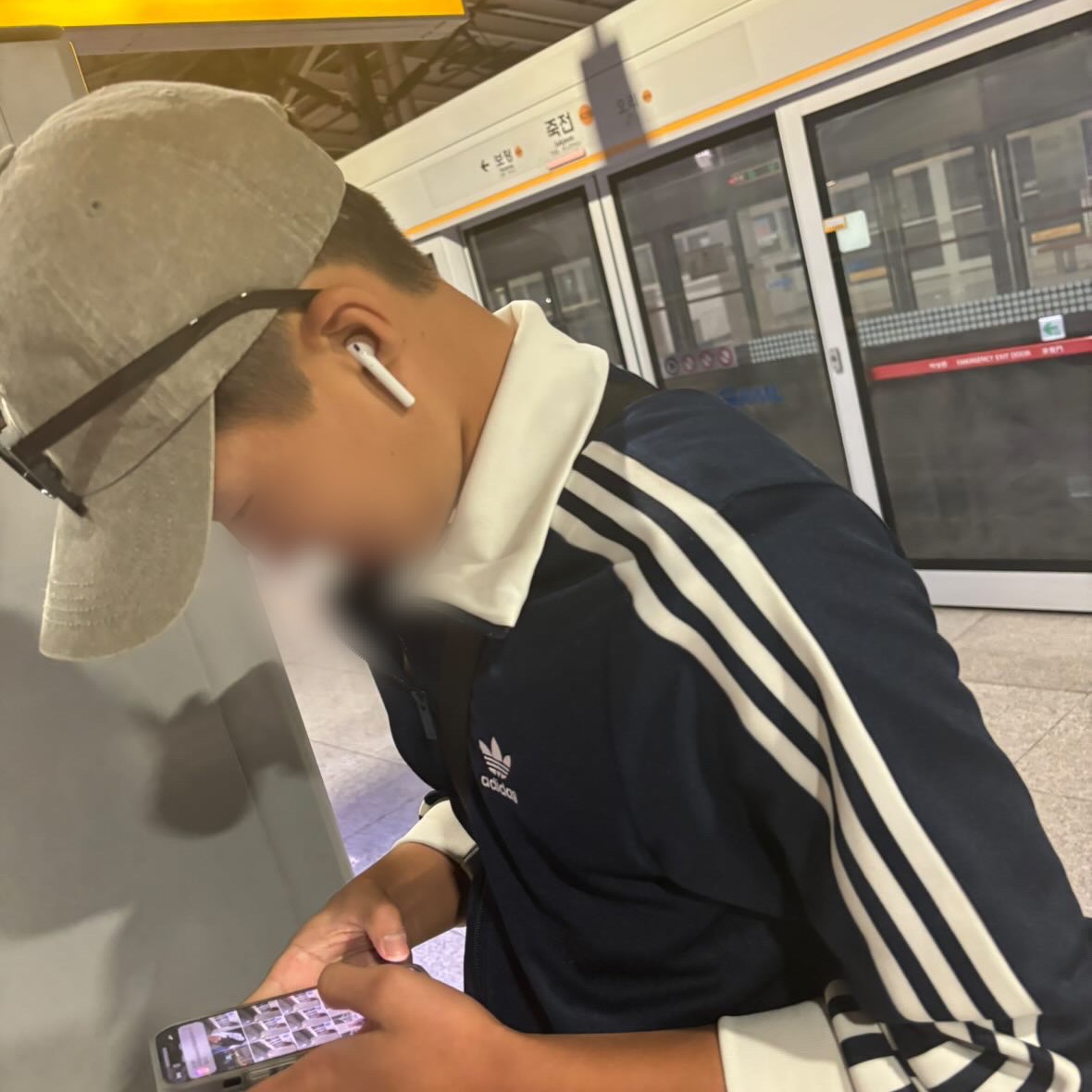 Adidas Adicolor Classic Beckenbauer Track Top Night Indigo - KR Sizing 착용 스타일