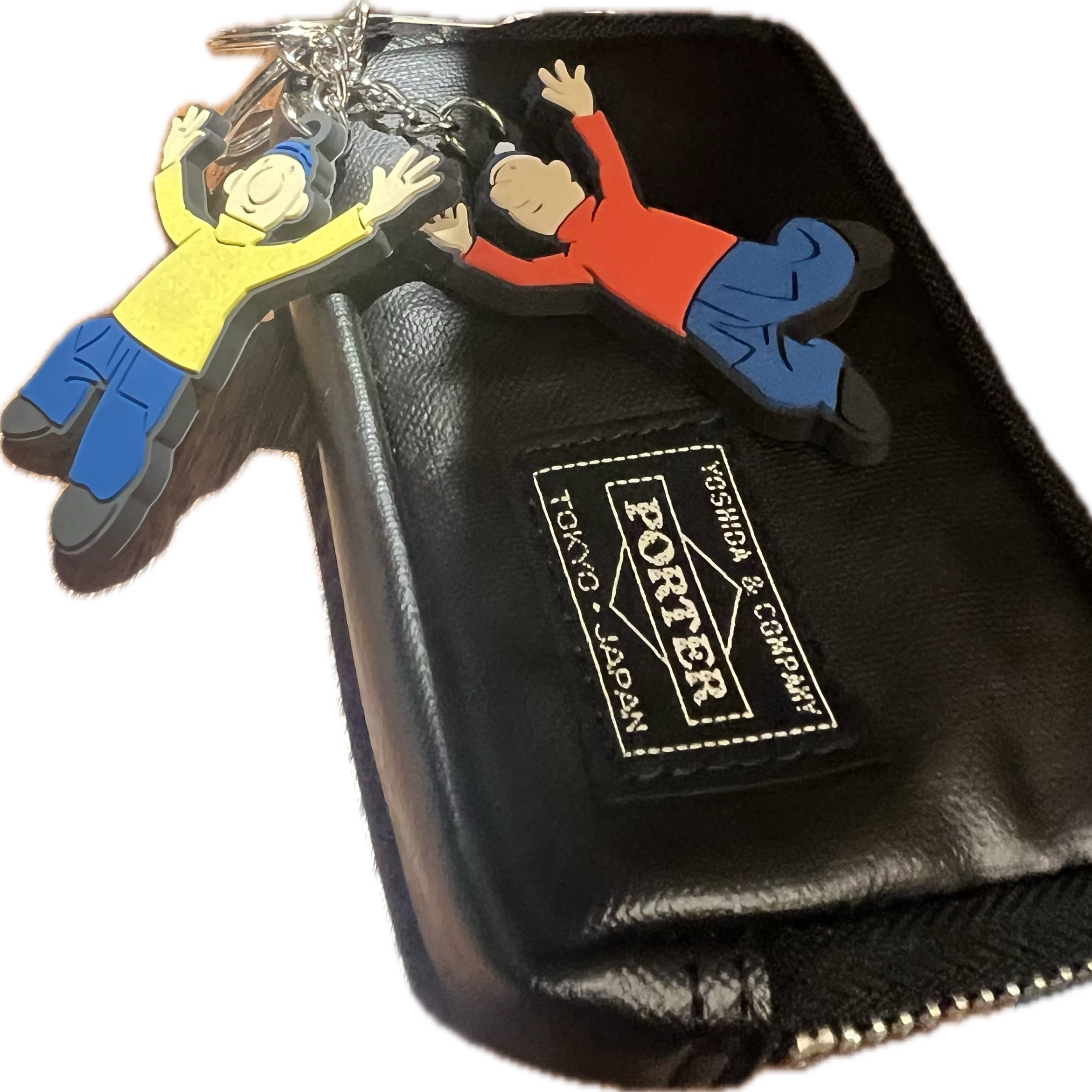 Porter Freestyle Multi Coin Case Black 착용 스타일 - 2