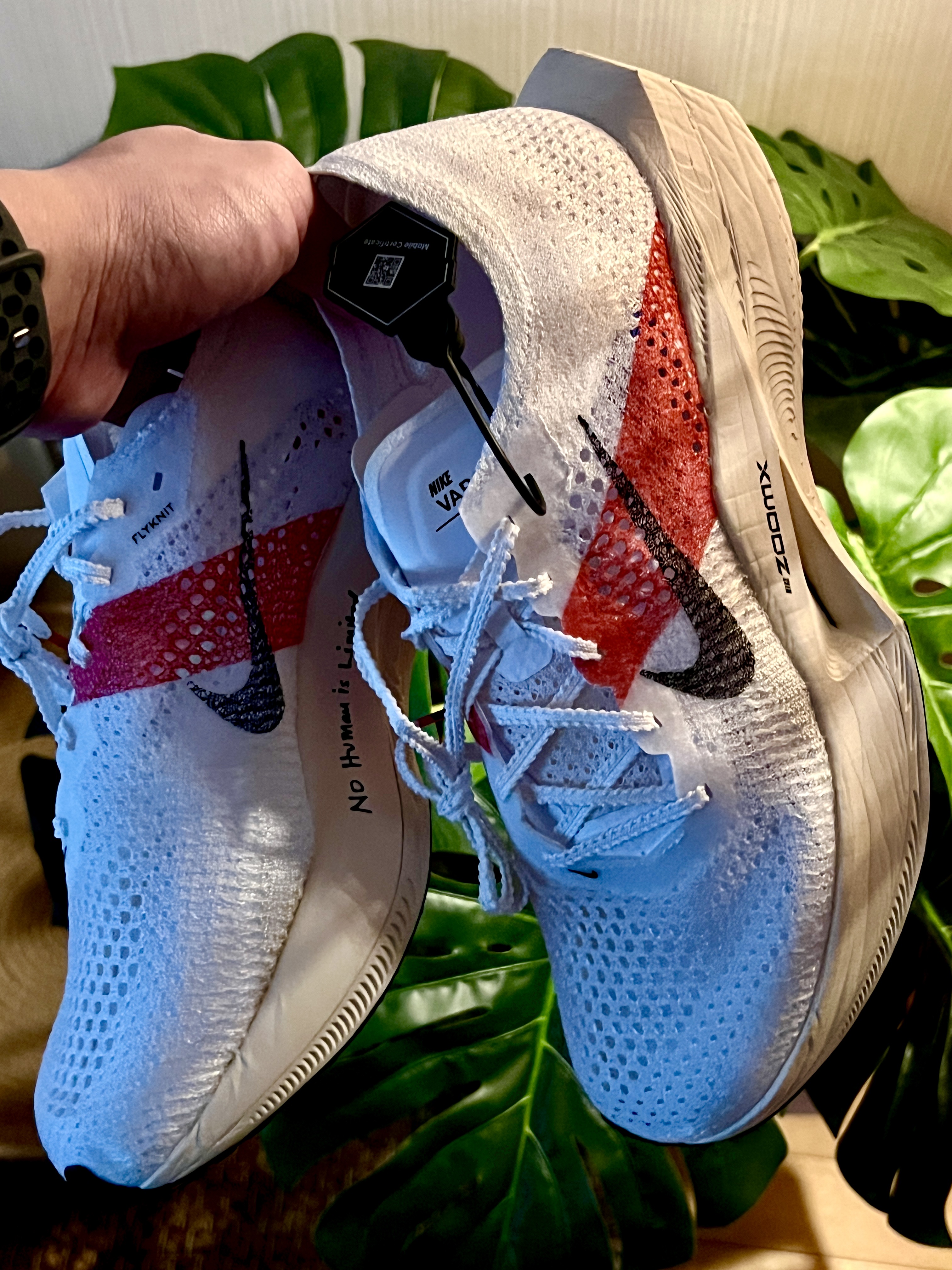 Nike ZoomX Vaporfly Next% 3 Eliud Kipchoge 착용 스타일