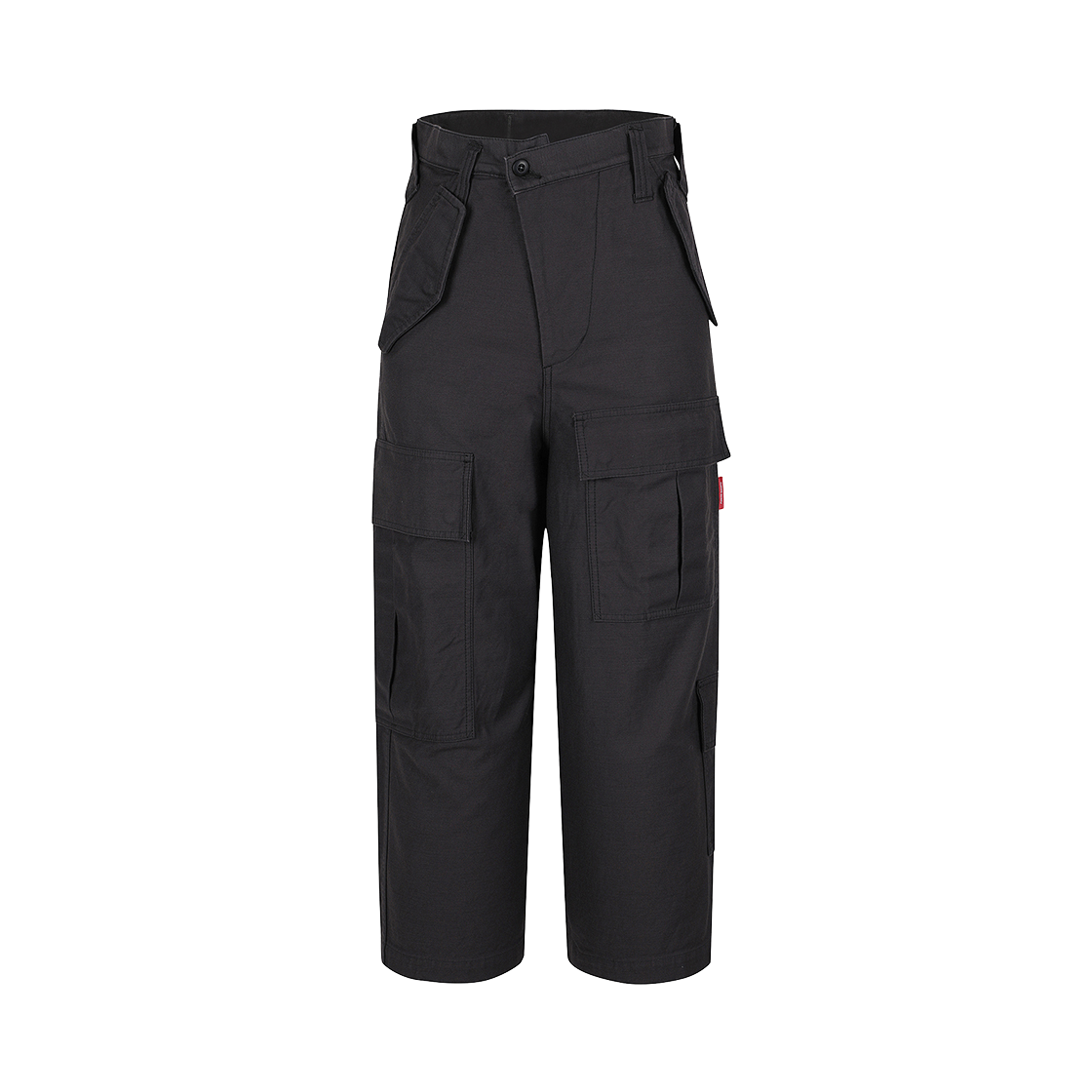 후미토 간류 그래피티 카고 팬츠 블랙  - 24FW(Fumito Ganryu Graffiti Cargo Pants Black  - 24FW)