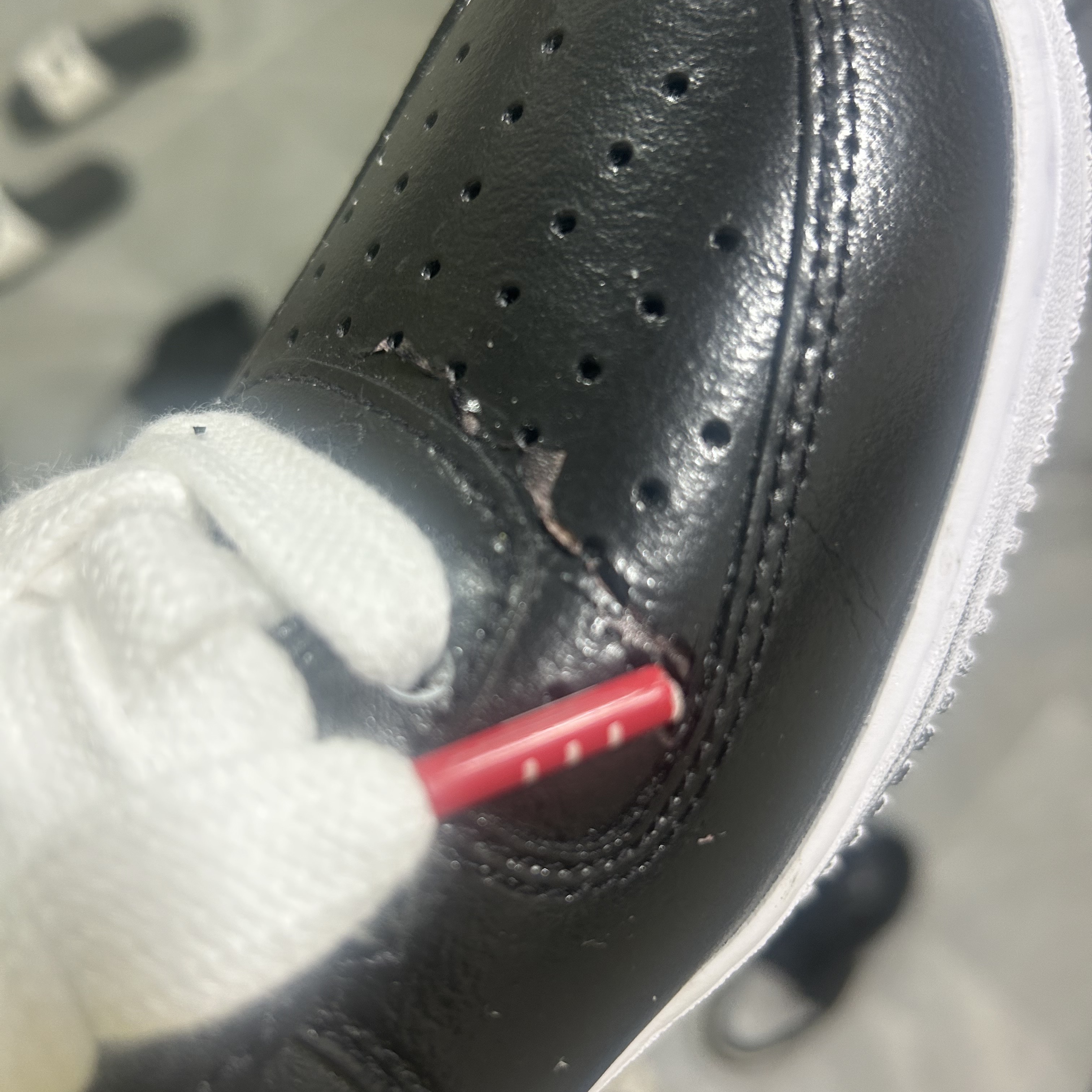 Nike x Peaceminusone Air Force 1 Low Para-Noise 3.0 Black and Multicolor 착용 스타일 - 2