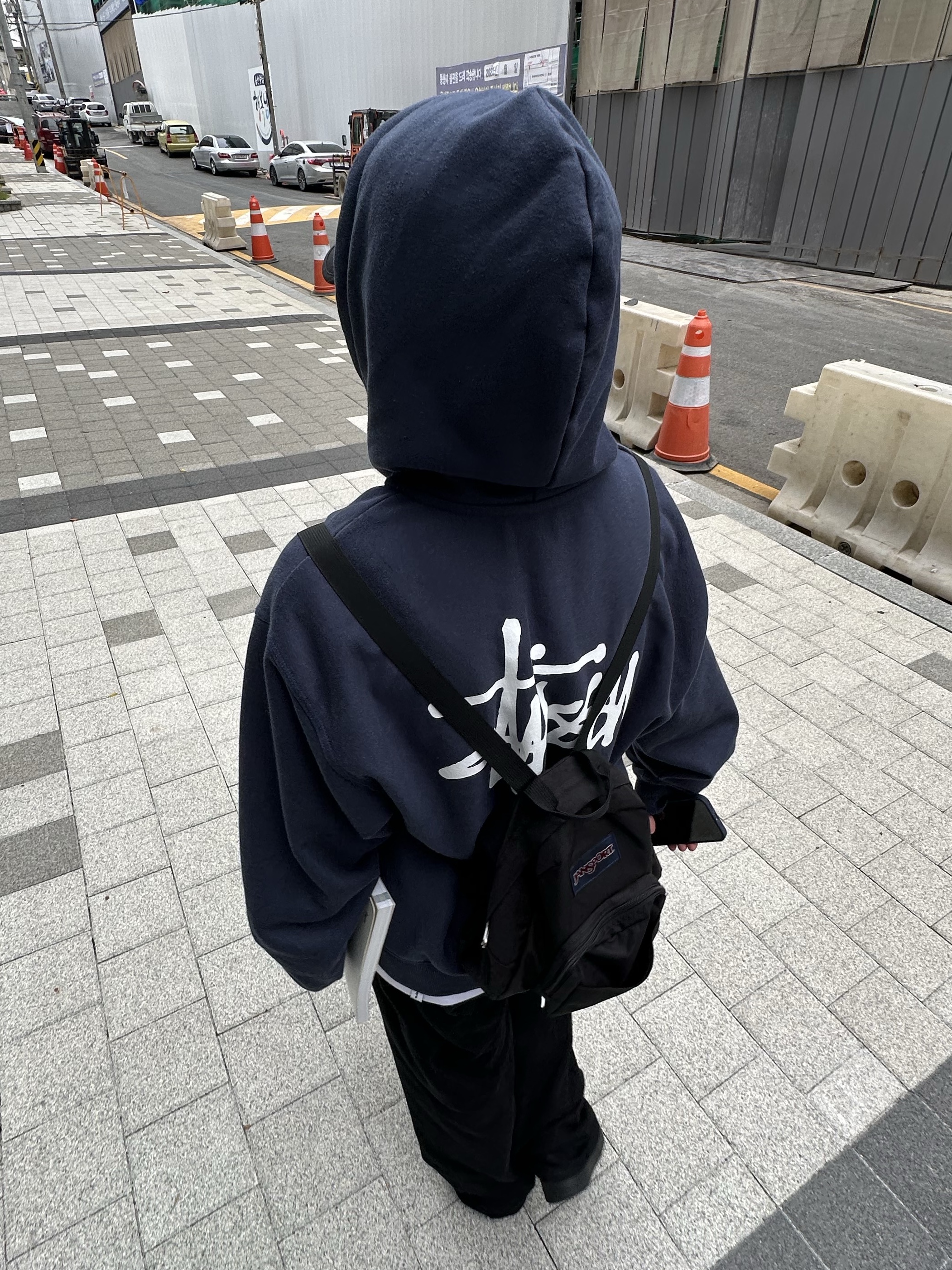 Stussy Basic Stussy Zip Hoodie Navy 2024, 2025, [KREAM 단독] Safarispot Highway Inn T-Shirt White Red 착용 스타일 - 2