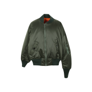 Fumito Ganryu Graffiti Ma-1 Khaki - 24FW