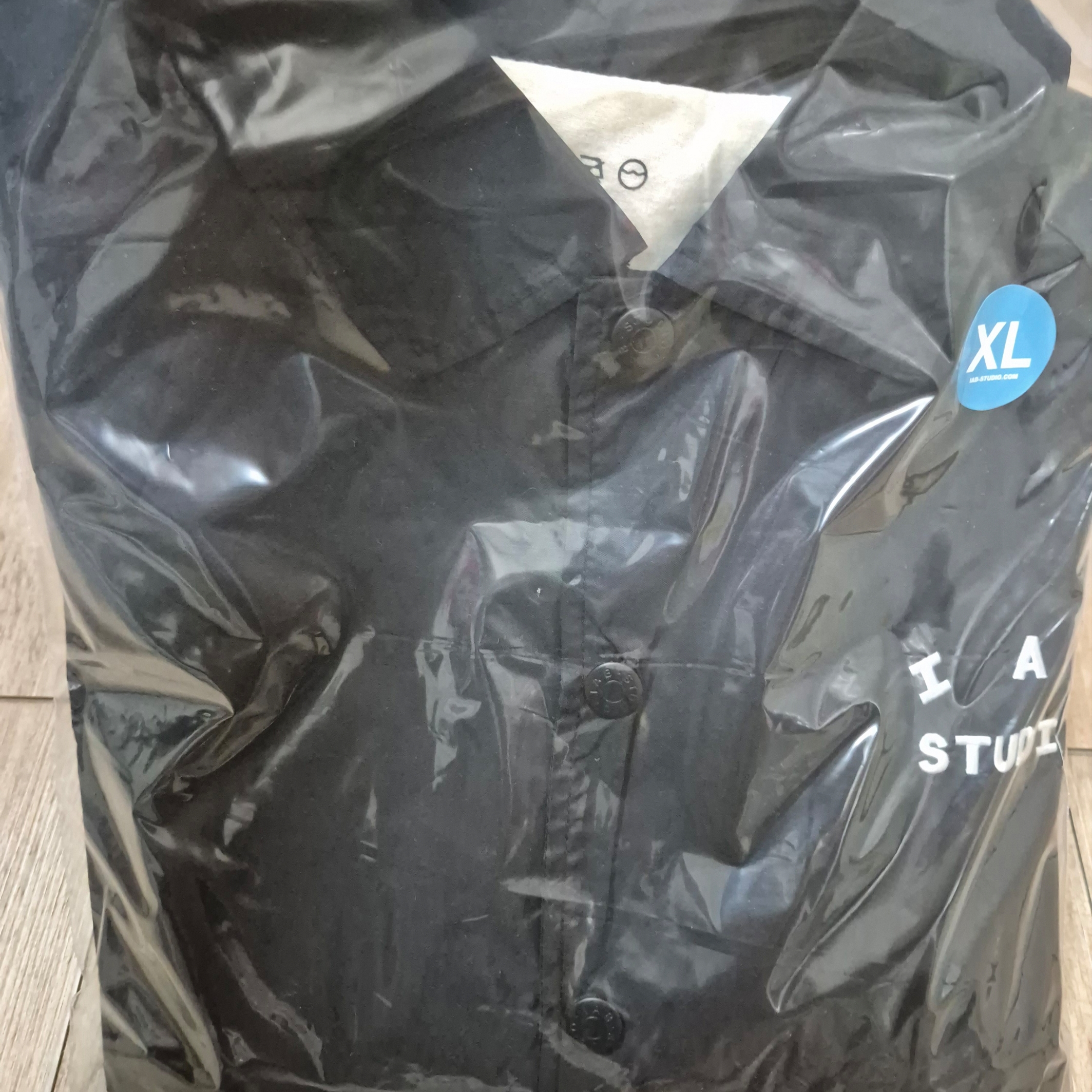 IAB Studio Coach Jacket Black 착용 스타일