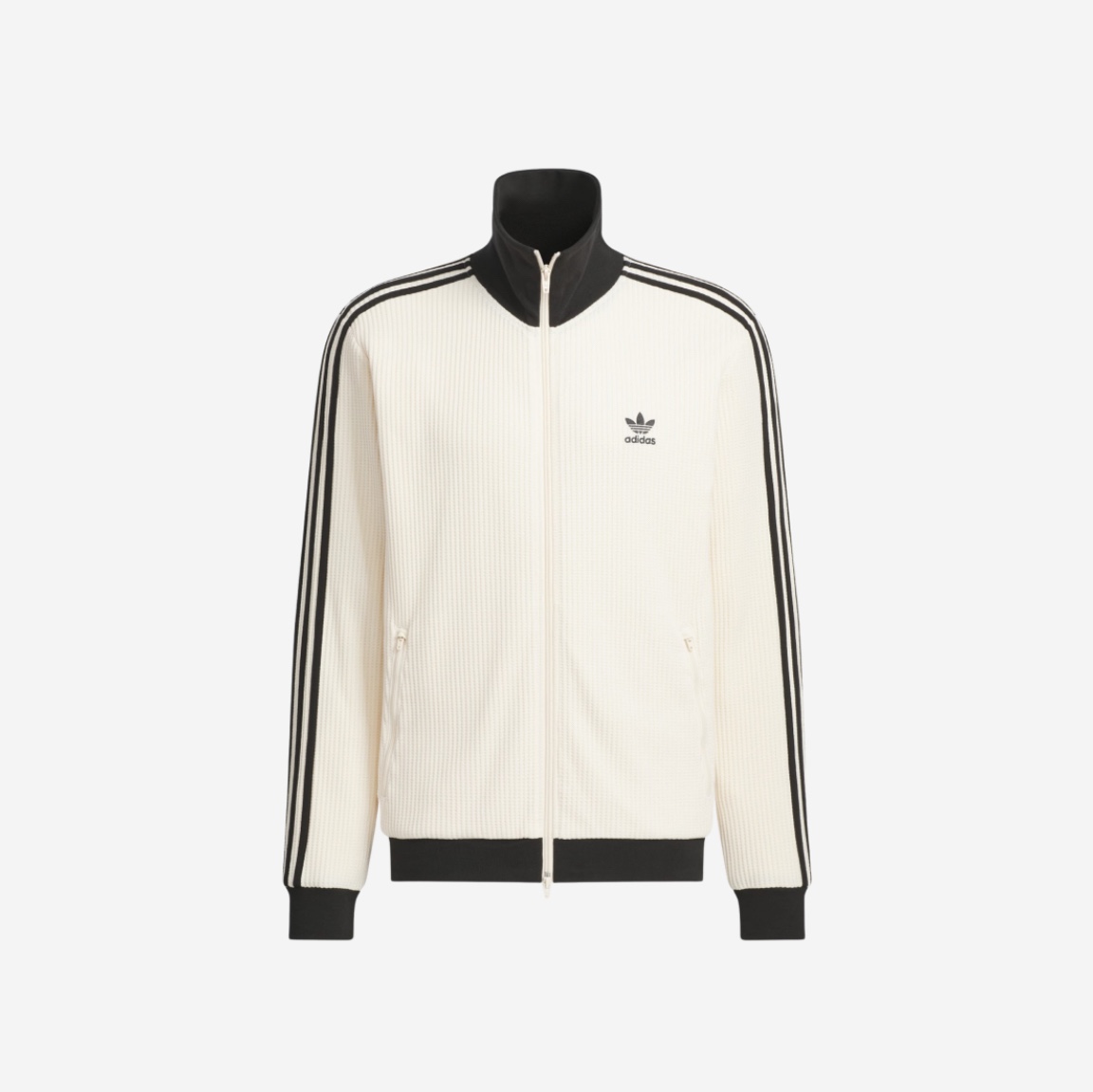 Adidas Waffle Beckenbauer Track Top Wonder White - KR Sizing 착용 스타일