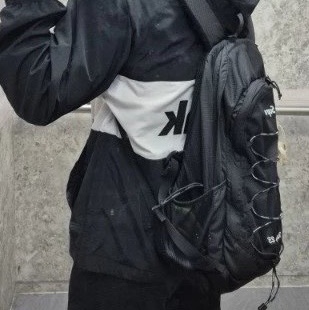 Supreme Backpack Black - 22SS 착용 스타일