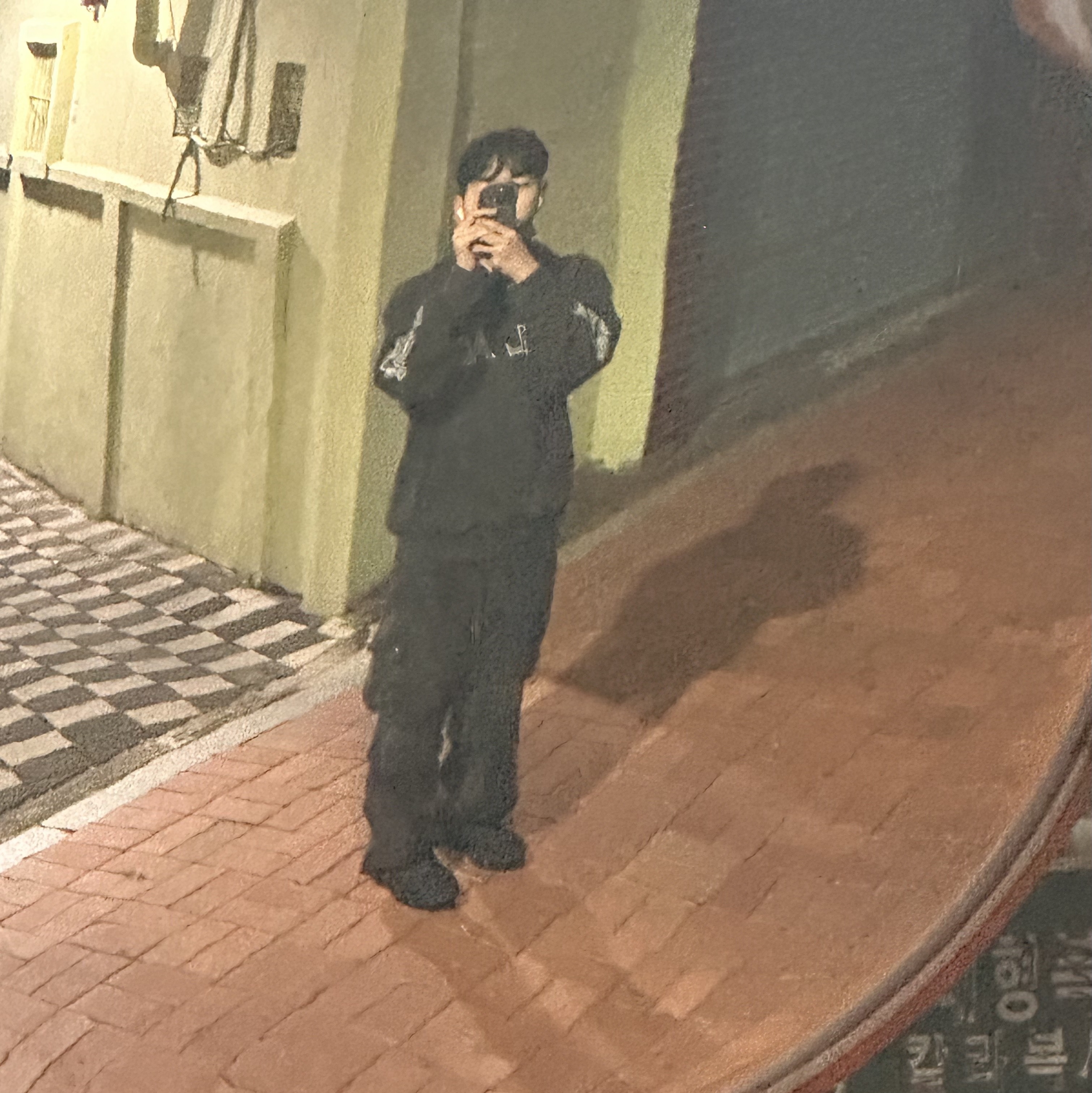 Palace Celtic Zip Hood Black - 24FW, On Running x Post Archive Faction (Paf) Cloudmonster 2 Black Magnet 착용 스타일 - 2