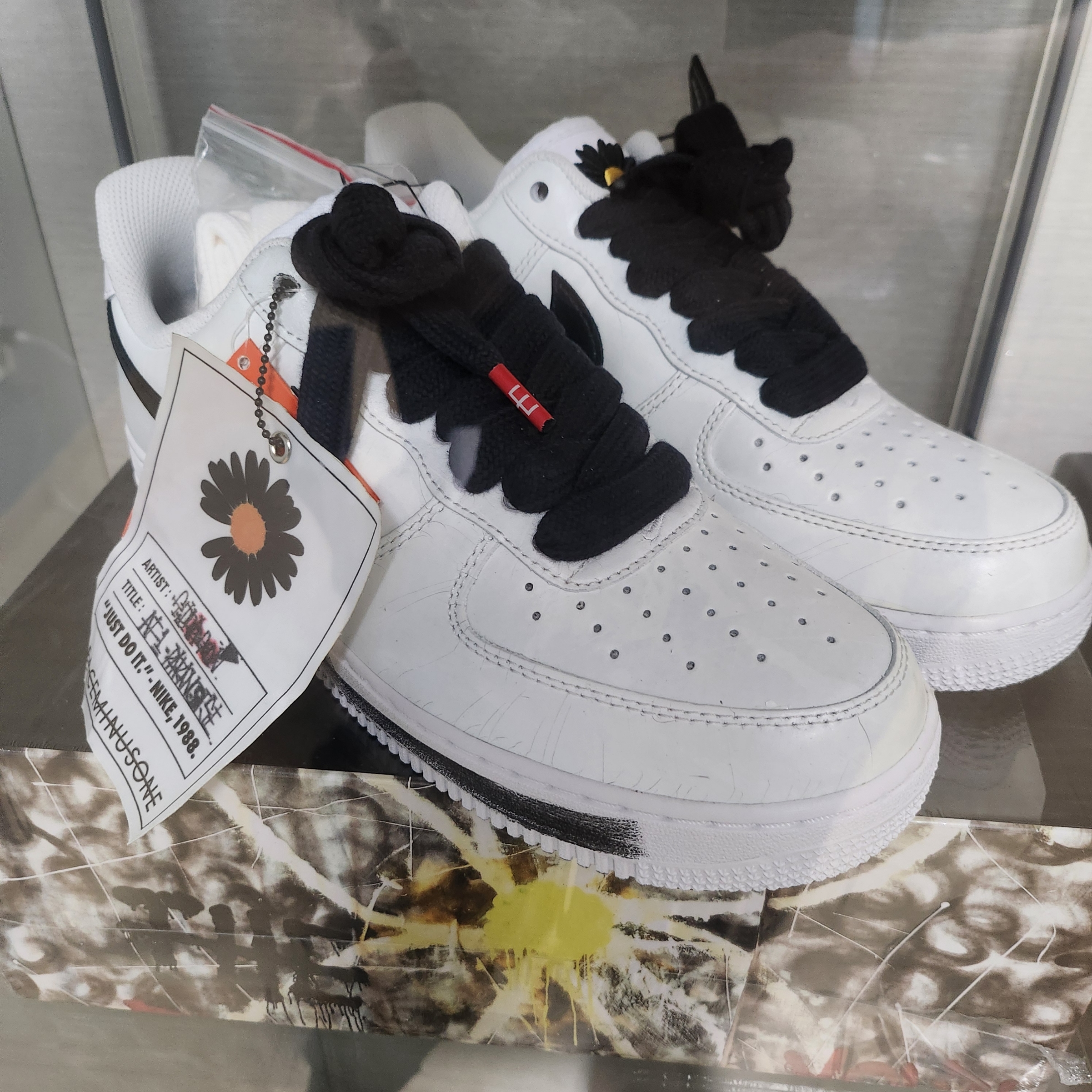 Nike x Peaceminusone Air Force 1 Low Para-Noise 2.0 착용 스타일