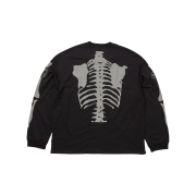 Mastermind World x Vanson Bone LS Tee Boxy Fit Black - 24FW