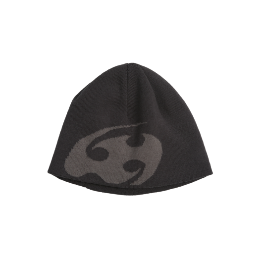 LOGO BEANIE [CHARCOAL]_24FW - SAN SAN GEAR