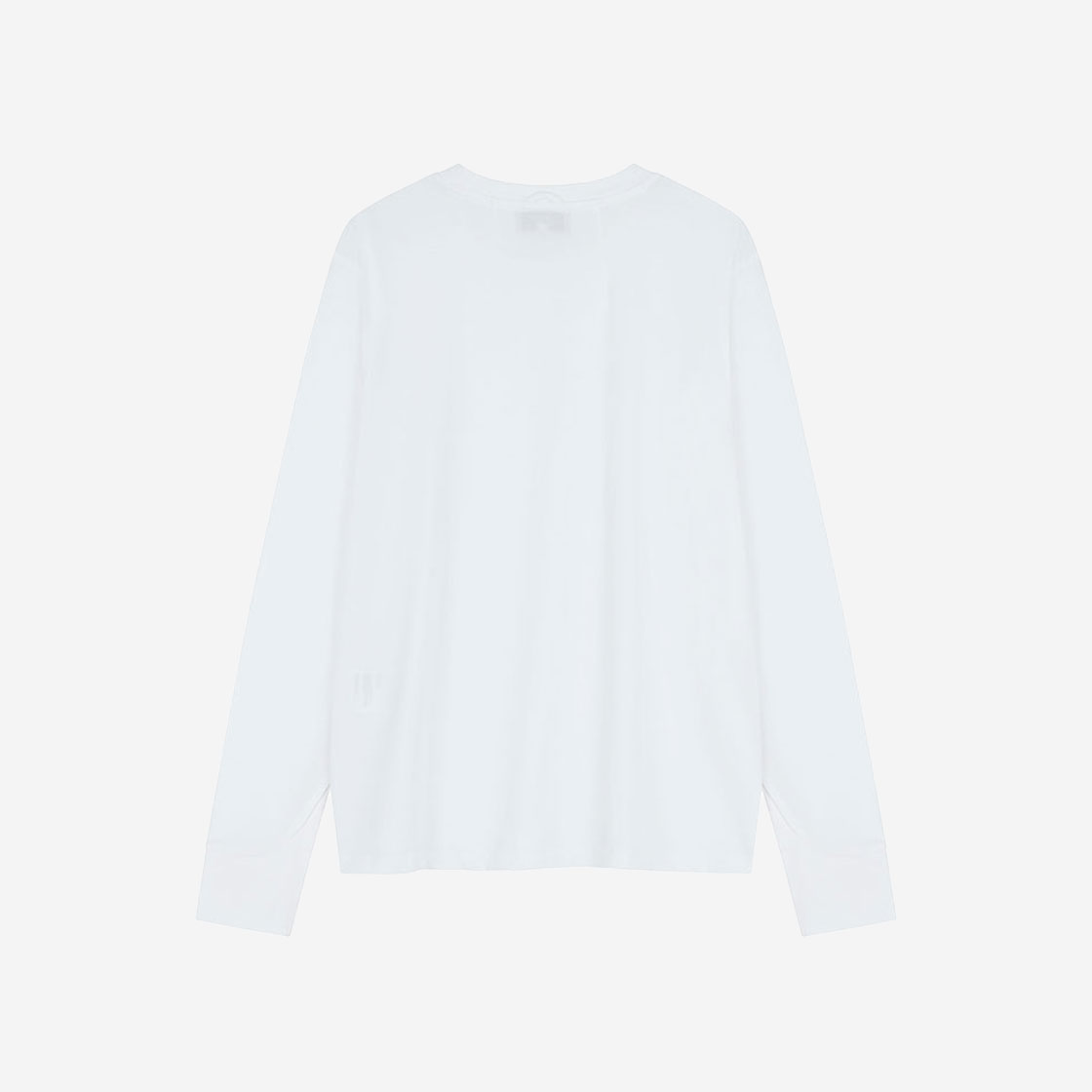 비자비 롱 슬리브 크루넥 티셔츠 화이트(VIS A VIS Long Sleeved Crew Neck Tee Shirt White) - 2