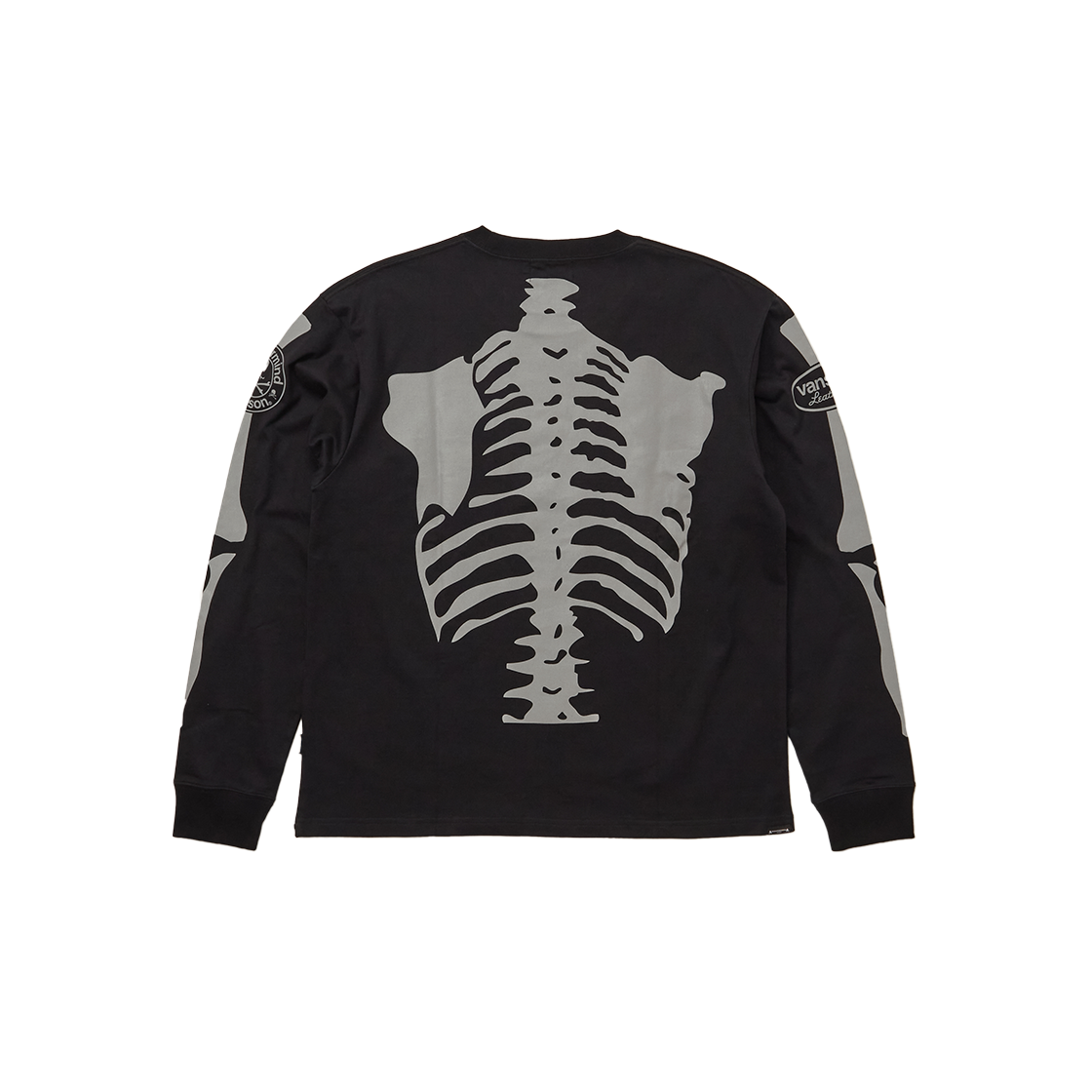 KM4DTSLMN24BK Mastermind World x Vanson Bone LS Tee Regular Fit Black - 24FW