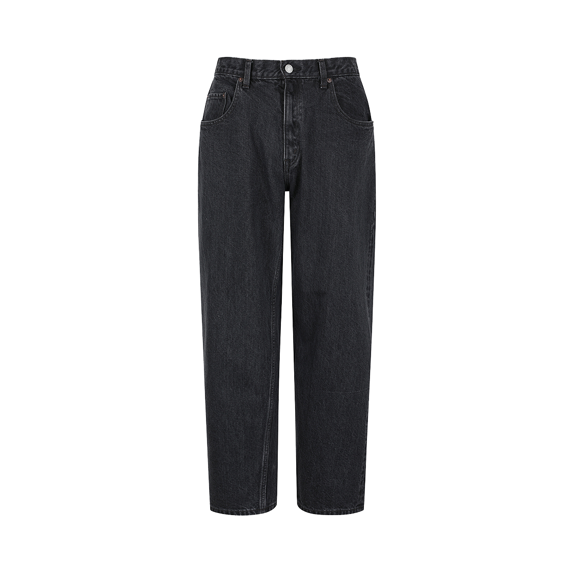 시오타 배기 5 포켓 팬츠 미디움 블랙 - 24FW(Ciota Baggy 5 Pocket Pants Medium Black - 24FW)