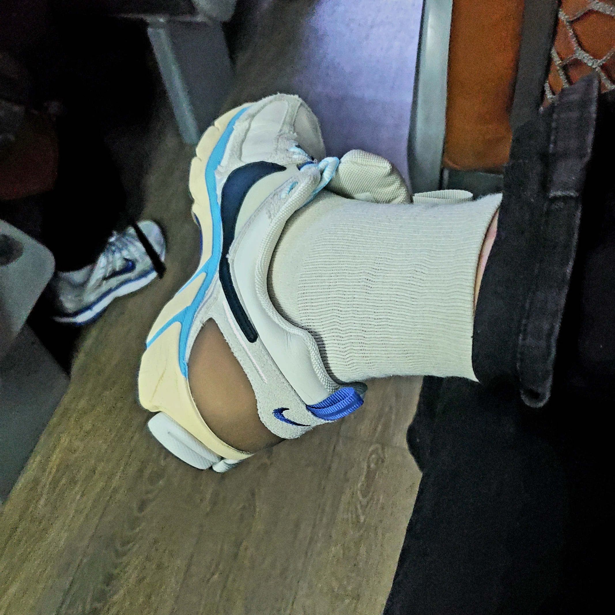 (W) Nike Zoom Vomero 5 PRM Designed by Japan, (W) Nike P-6000 Laser Blue 착용 스타일