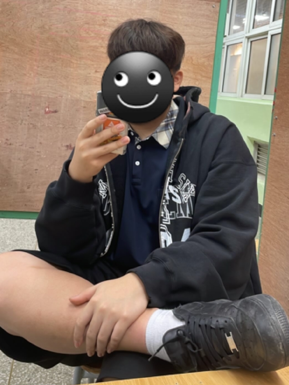 Supreme x MM6 Maison Margiela Zip Up Hooded Sweatshirt Black - 24SS, Nike x Supreme Air Force 1 Low Black 착용 스타일 - 1