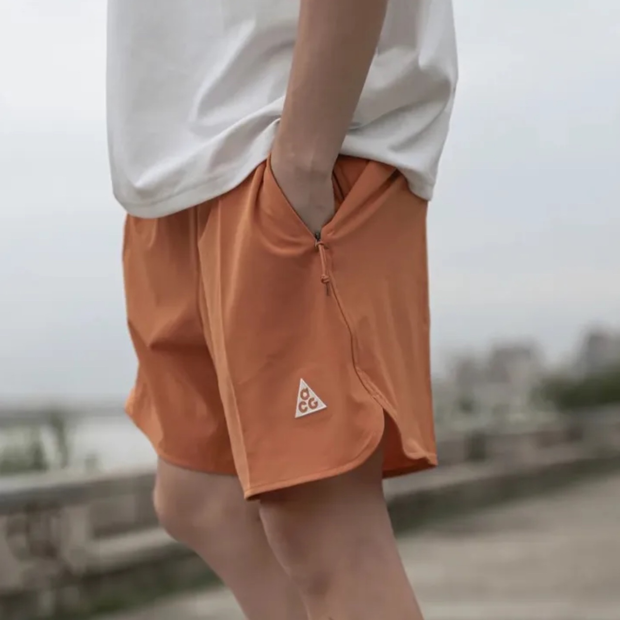 Nike ACG Dri-Fit New Sands Shorts Monarch - US/EU 착용 스타일 - 1