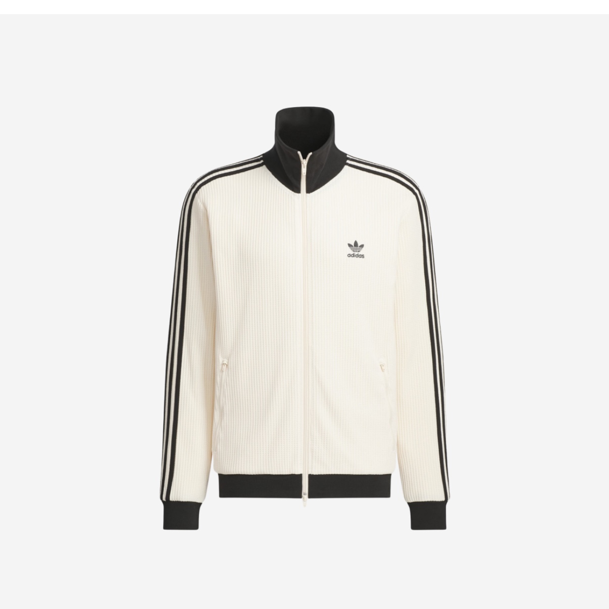 Adidas Waffle Beckenbauer Track Top Wonder White - KR Sizing 착용 스타일