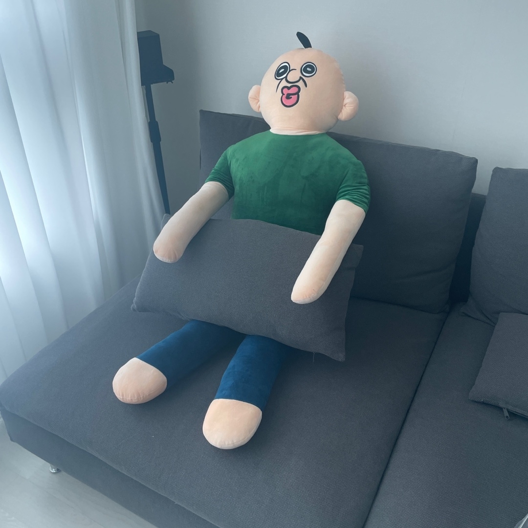 Bbangbbang Big Body Pillow 착용 스타일 - 1