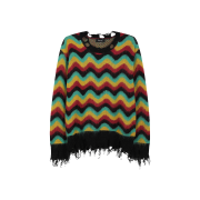 Lamrof Wave Mohair Knit Rasta - 24FW
