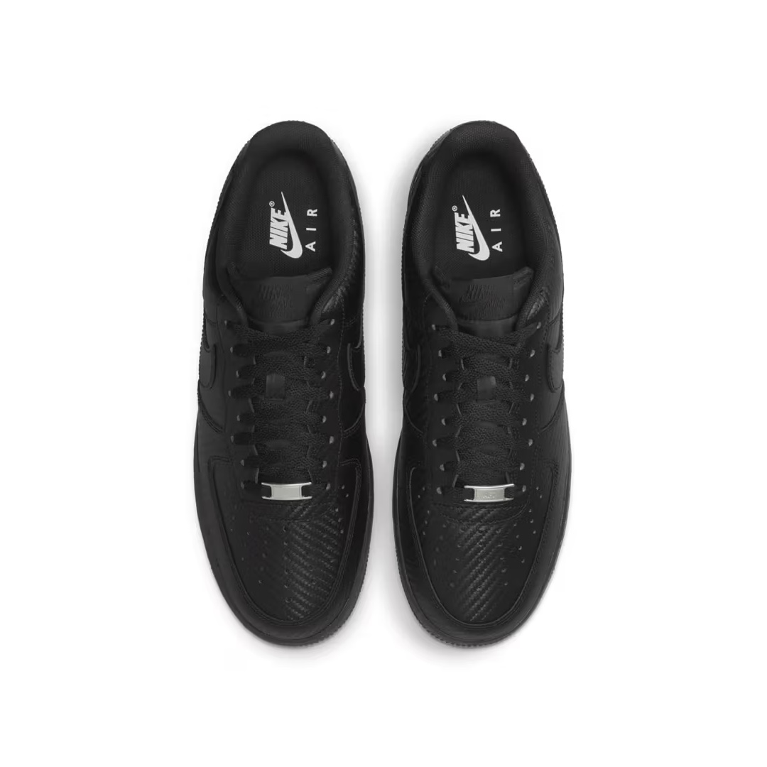 Nike Air Force 1 '07 Low Triple Black, Nike x Supreme Air Force 1 Low Black 착용 스타일 - 5