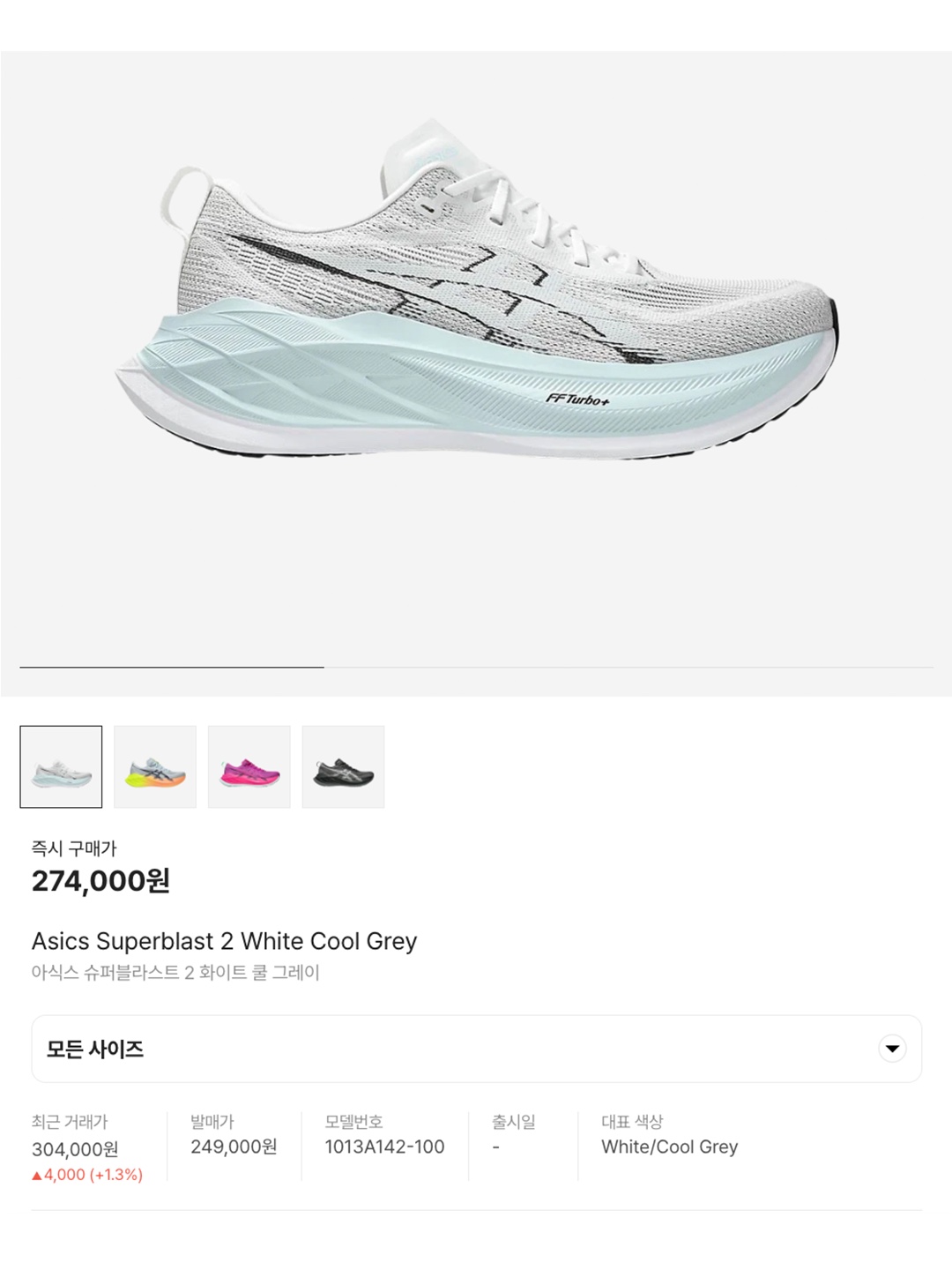 Asics Superblast 2 Paris Cool Grey Safety Yellow, Asics Superblast 2 Black White 착용 스타일 - 6