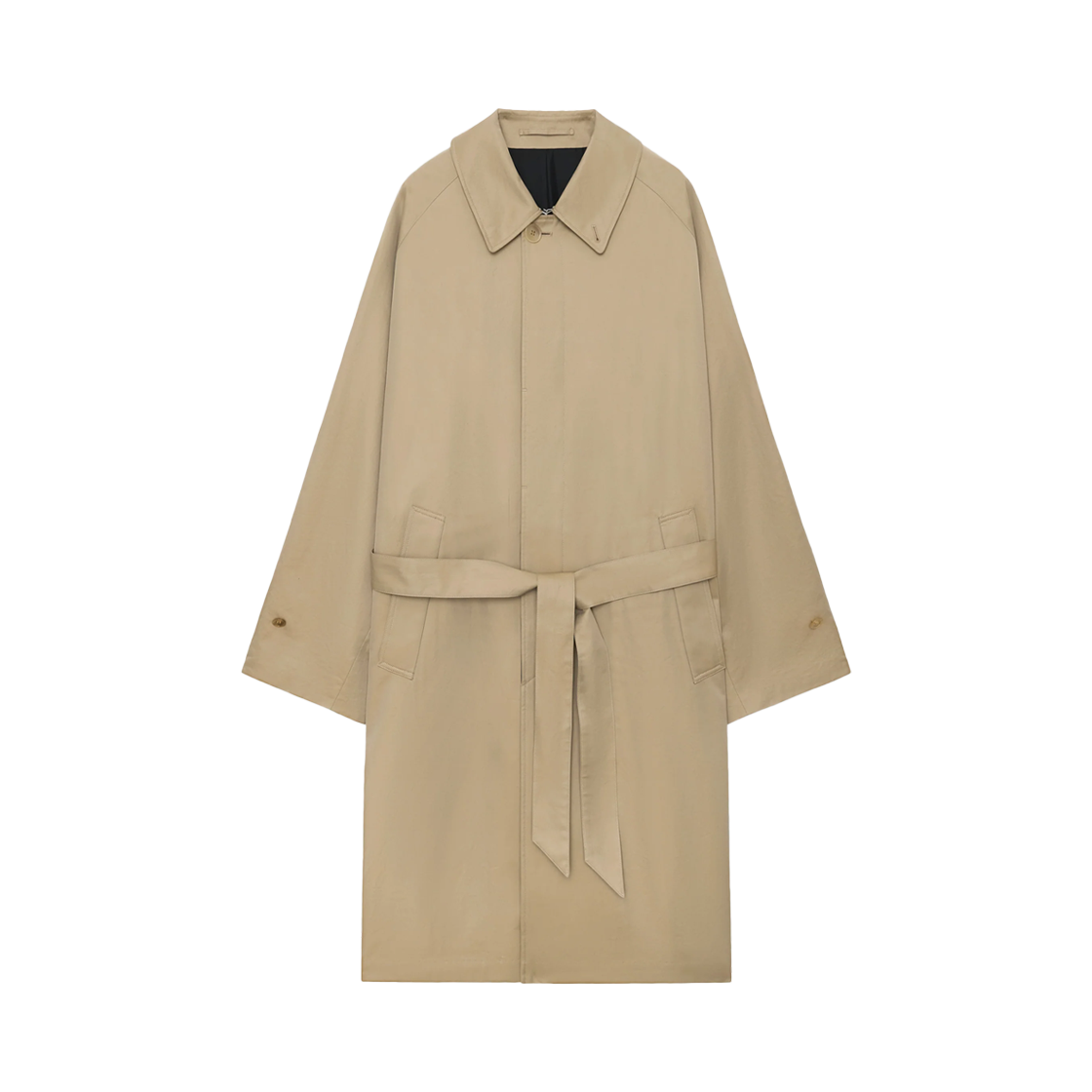 마카웨어 리버시블 싱글 트렌치 코트 카키 - 24FW(Markaware Reversible Single Trench Coat Khaki - 24FW)