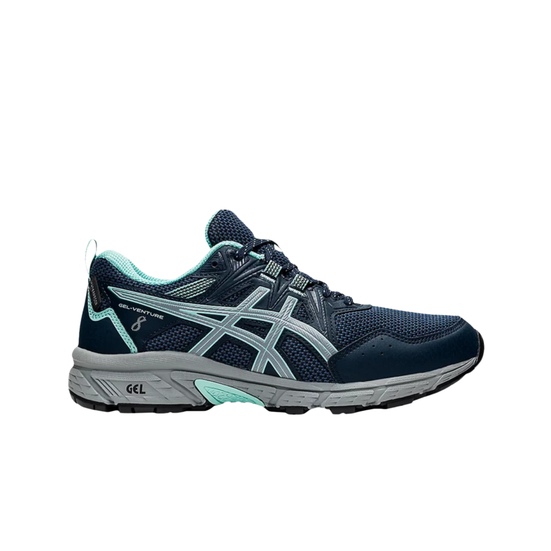 1012A707-401 (W) Asics Gel-Venture 8 Mako Blue Oasis Green