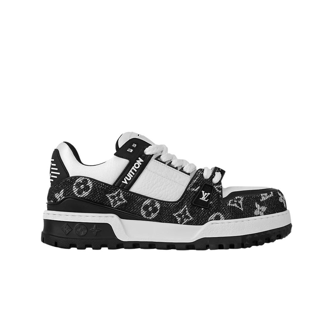 루이비통 LV 트레이너 맥시 스니커즈 블랙